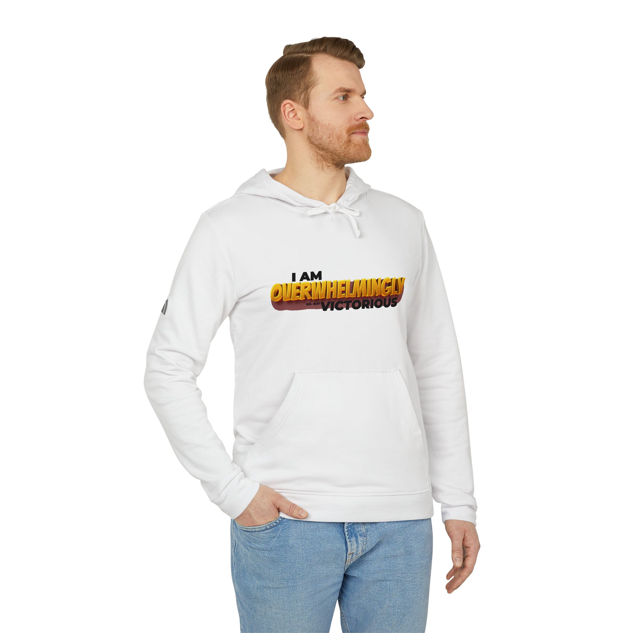 Unisex Hoodie – I am Overwhelmingly Victorious (Romans 8:37) - Image 6