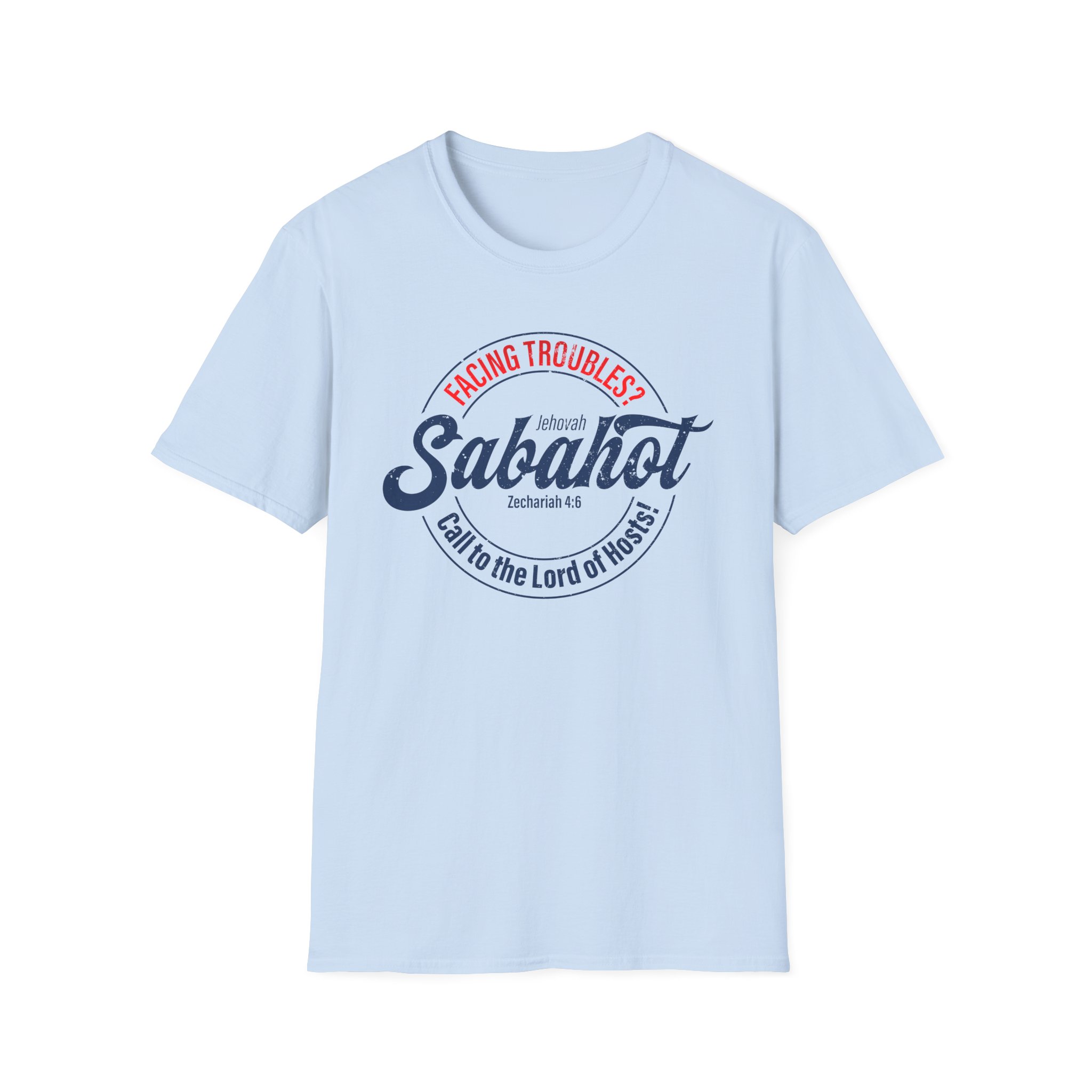 Jehovah Sabaoth T-Shirt - Lord of Hosts Christian Tee for Troubled Times - Image 55