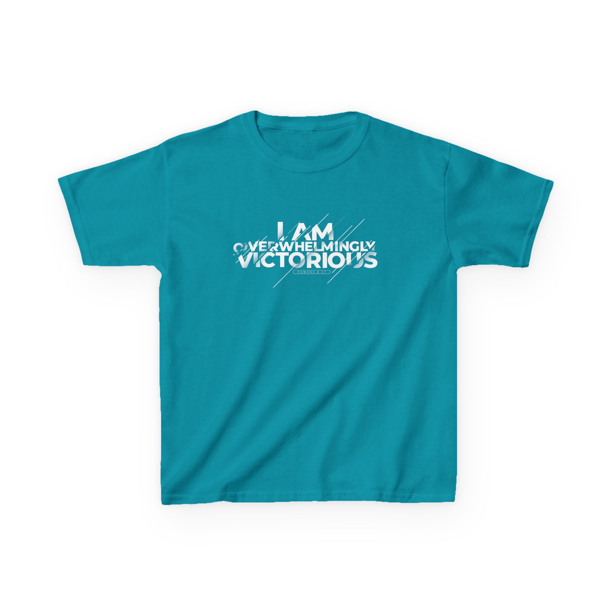 Kids Tee: I Am Overwhelmingly Victorious – Inspirational & Durable - Image 26