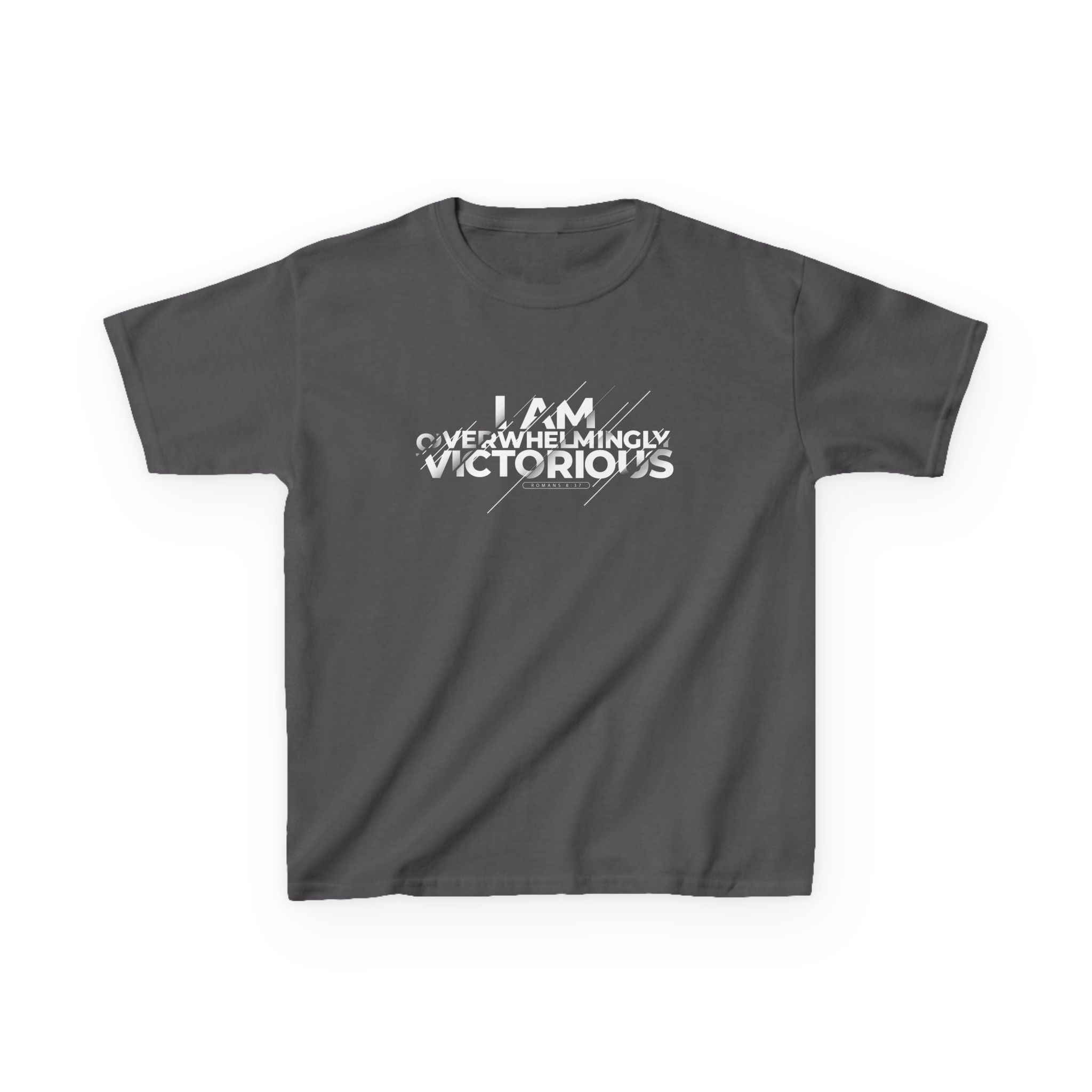 Kids Tee: I Am Overwhelmingly Victorious – Inspirational & Durable - Image 34