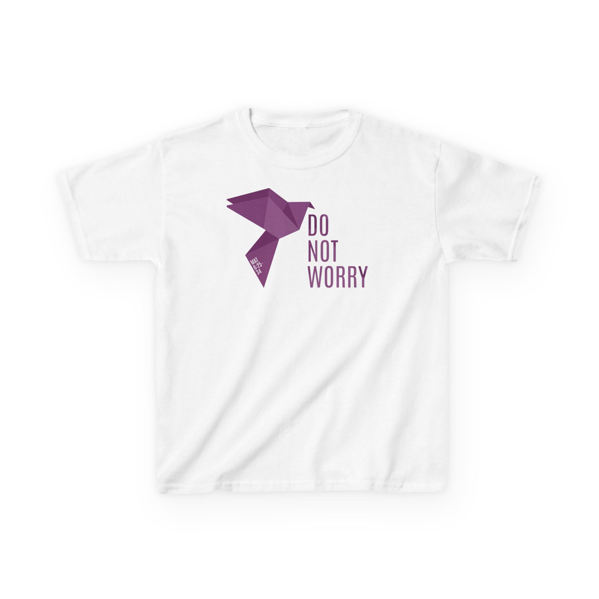 Kids Tee: Do Not Worry – Soft, Durable & Faith-Inspired Design - Image 5