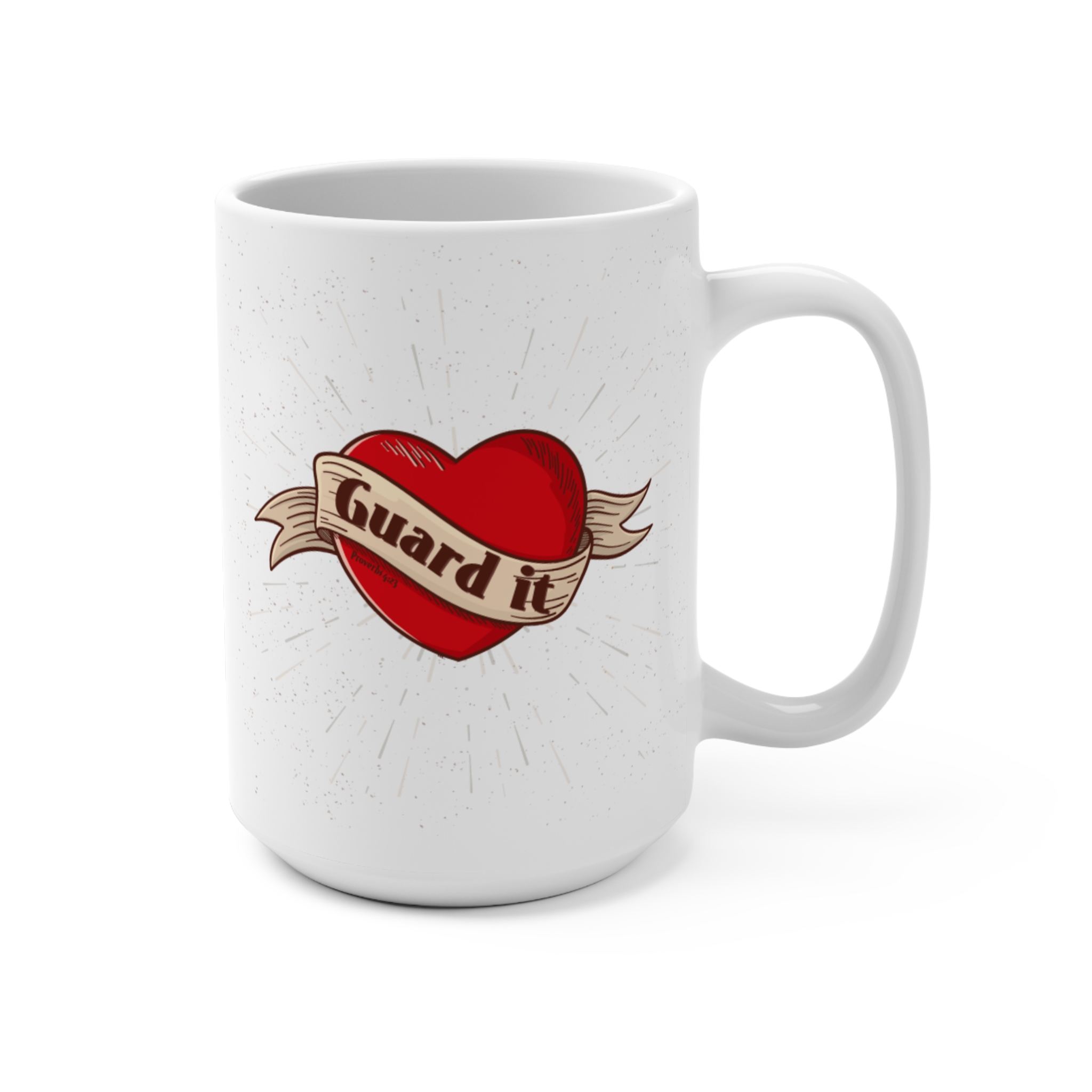 Guard It Mug - Proverbs 4:23 Inspired | Perfect Gift for Any Occasion