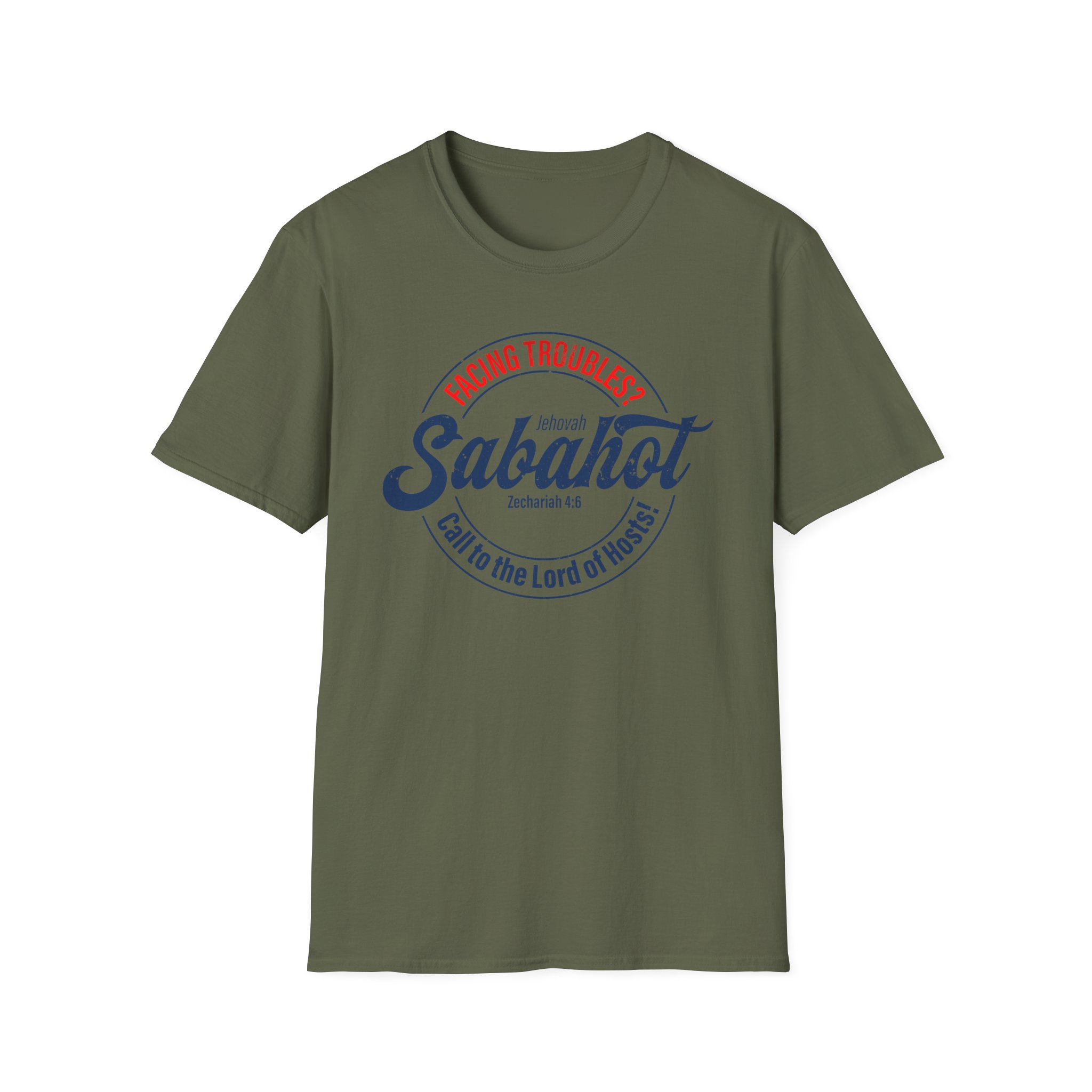 Jehovah Sabaoth T-Shirt - Lord of Hosts Christian Tee for Troubled Times - Image 35