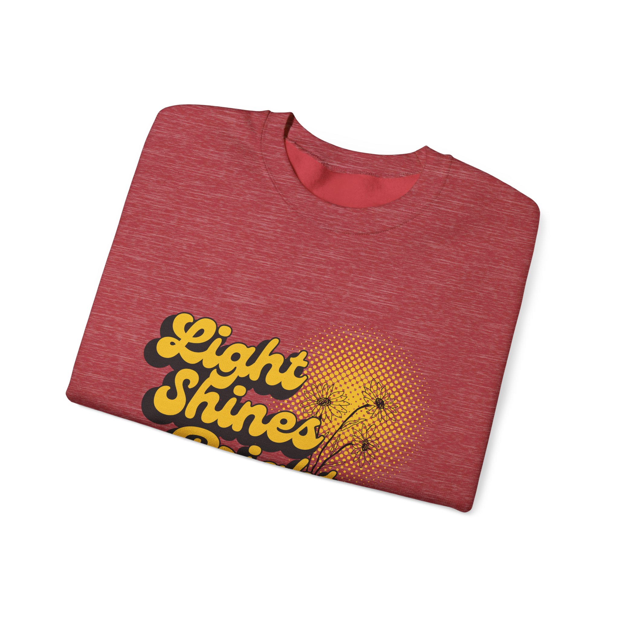 Light Shines Bright, Sweatshirt - Matthew 5:14, Christian Apparel - Image 34