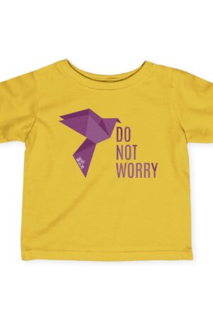 Infant Tee: Do Not Worry – Soft & Inspirational Design