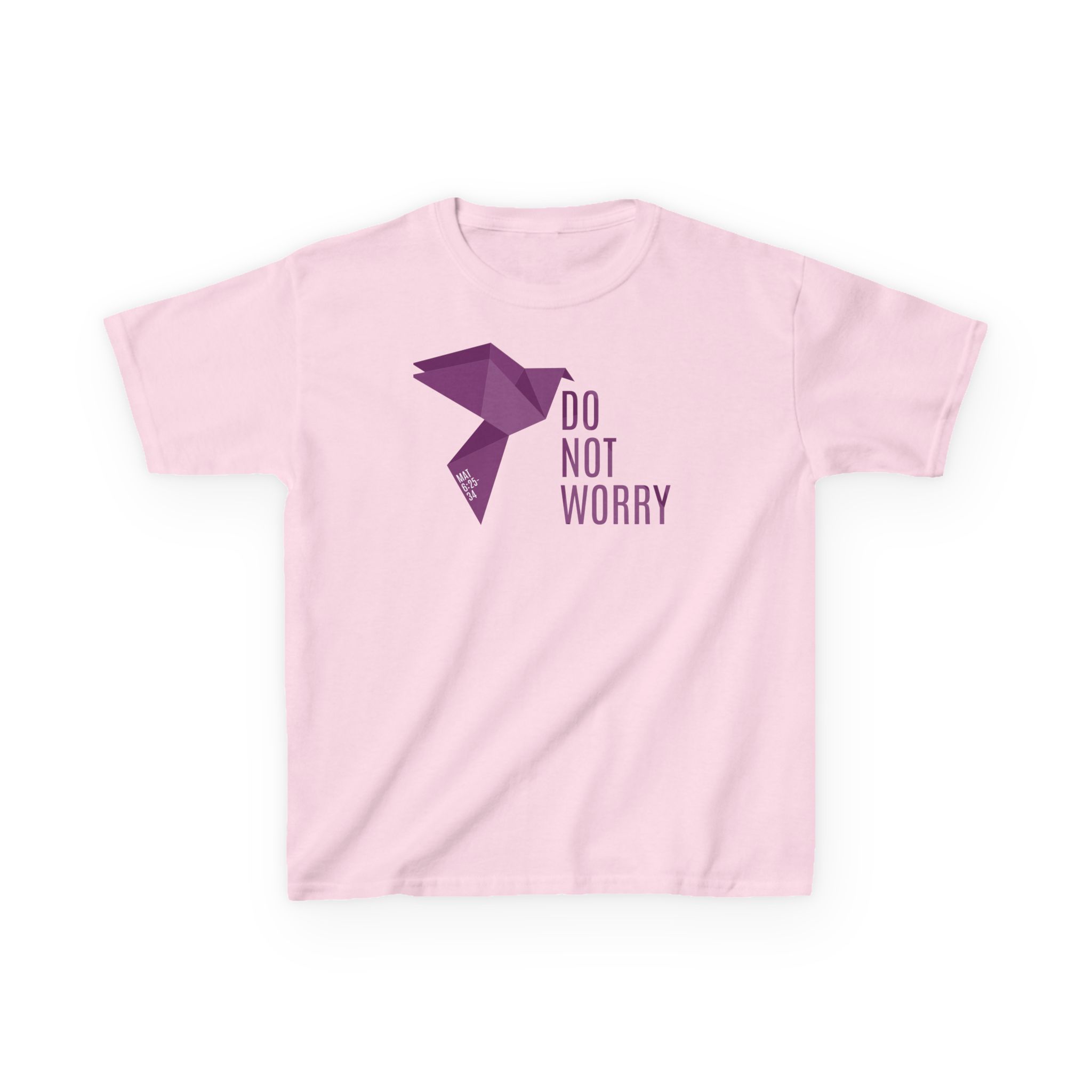 Kids Tee: Do Not Worry – Soft, Durable & Faith-Inspired Design - Image 21