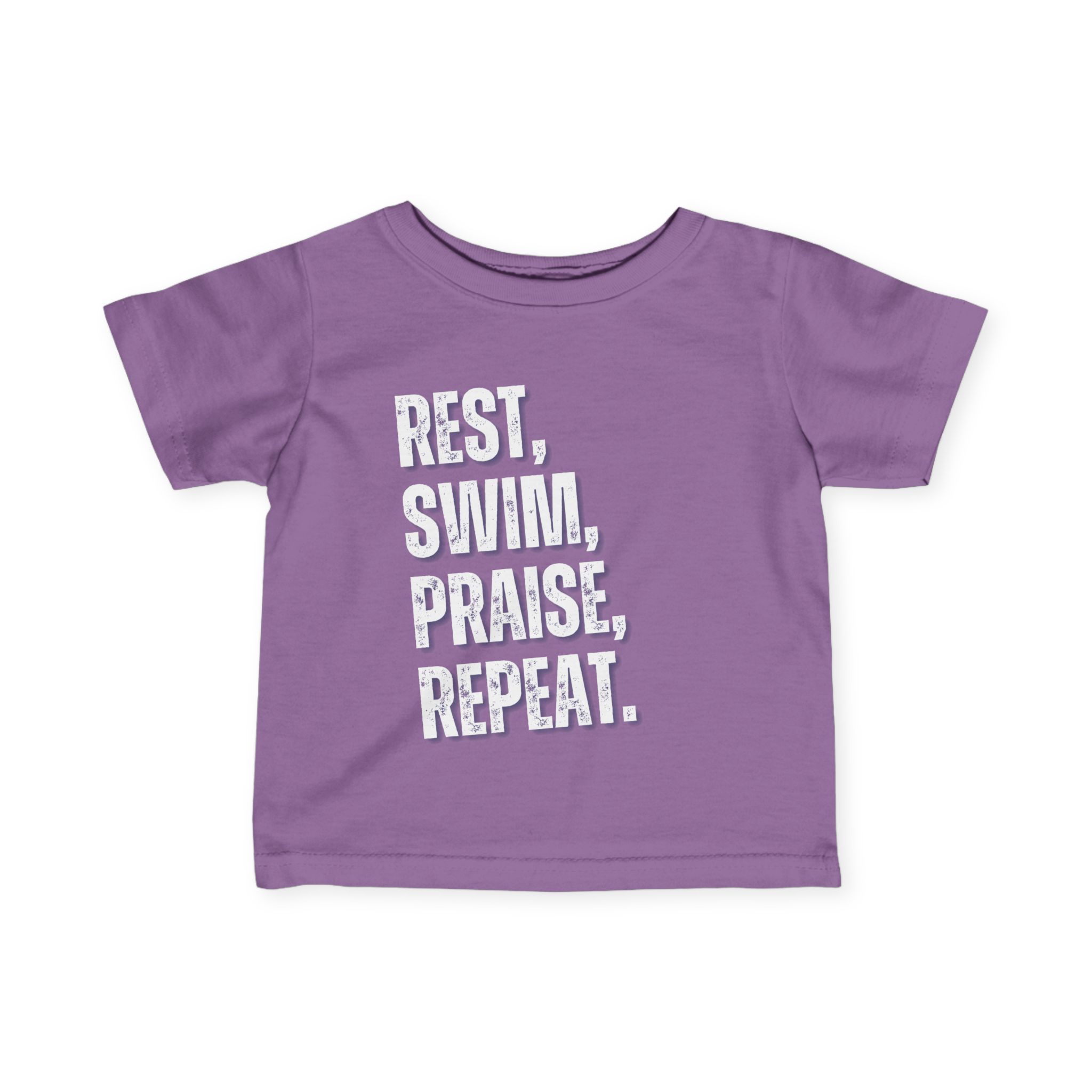 Infant Tee: Rest, Swim, Praise, Repeat – Summer-Inspired Design - Image 31