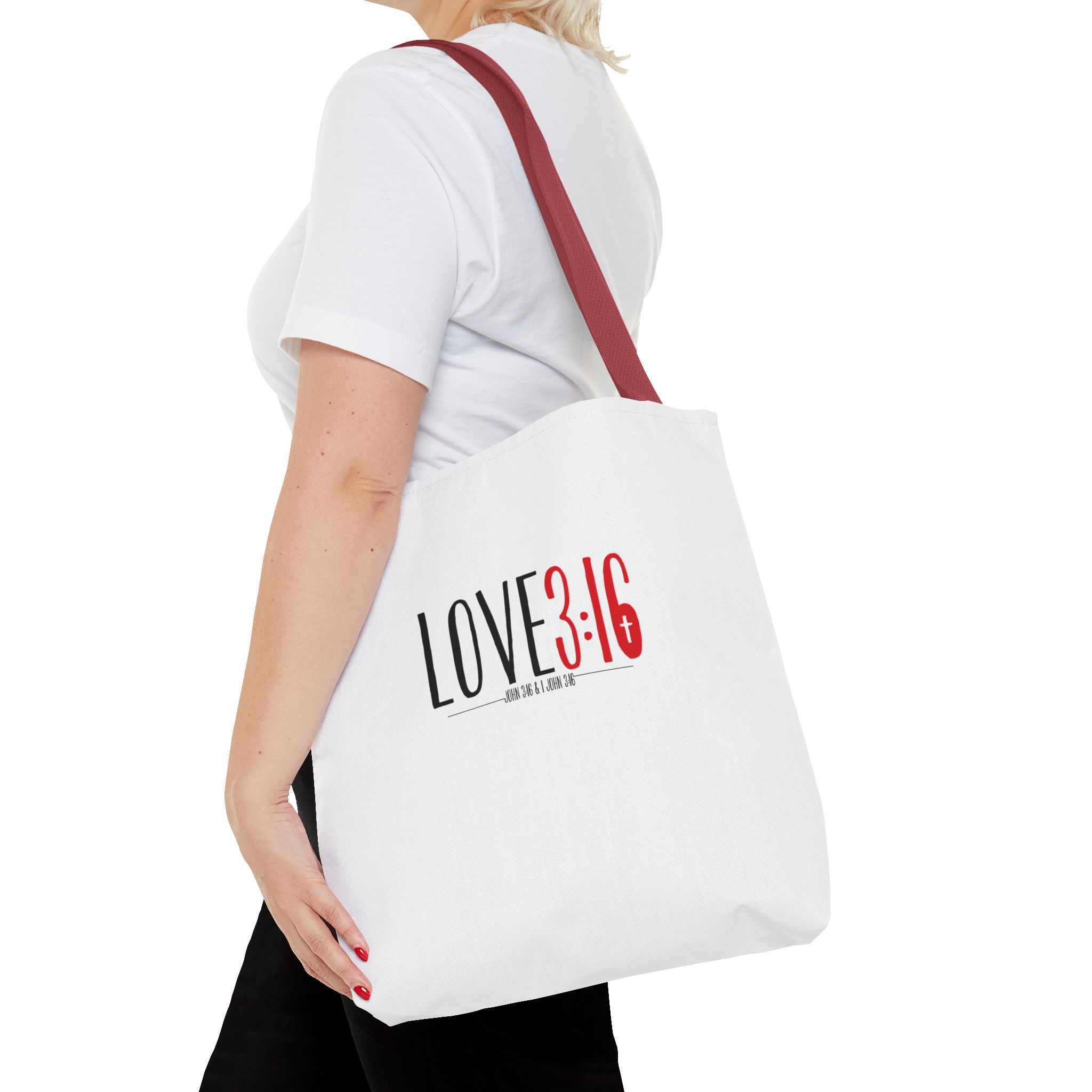 LOVE3:16 Tote Bag – Inspirational Design, Durable & Versatile for Daily Use - Image 20