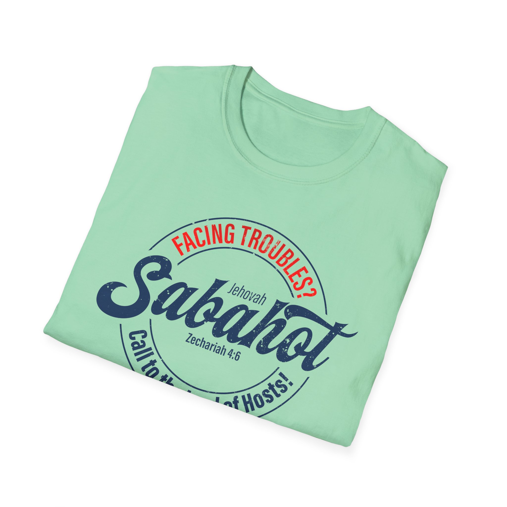 Jehovah Sabaoth T-Shirt - Lord of Hosts Christian Tee for Troubled Times - Image 46