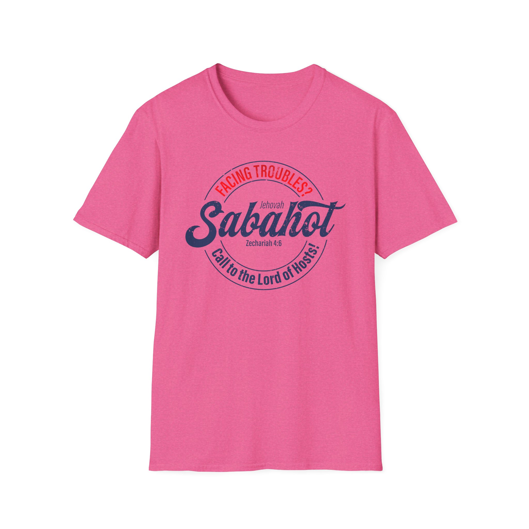 Jehovah Sabaoth T-Shirt - Lord of Hosts Christian Tee for Troubled Times - Image 63