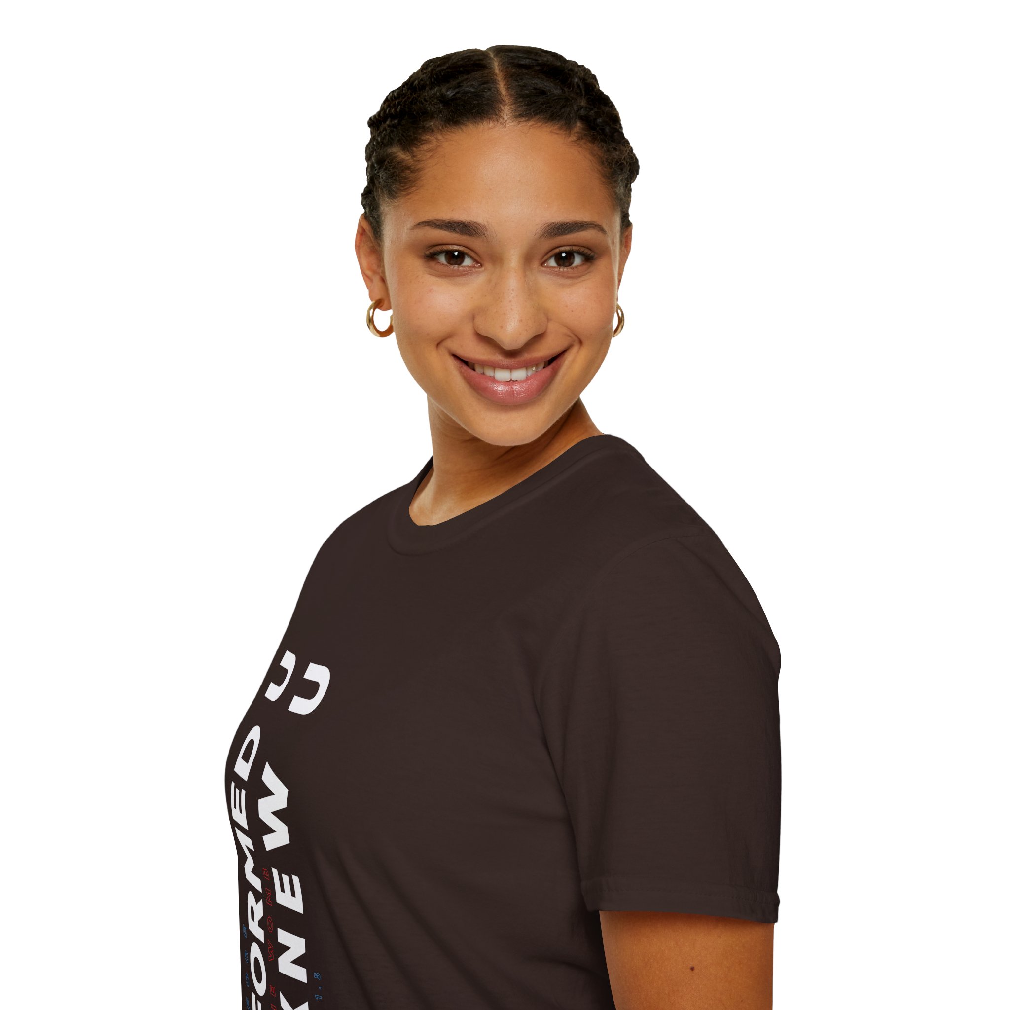 I Formed U, I Knew U-Unisex Christian Softstyle Tee - Image 9