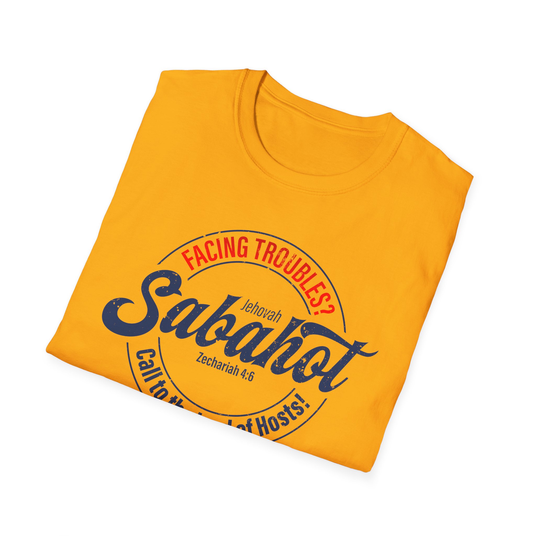 Jehovah Sabaoth T-Shirt - Lord of Hosts Christian Tee for Troubled Times - Image 26