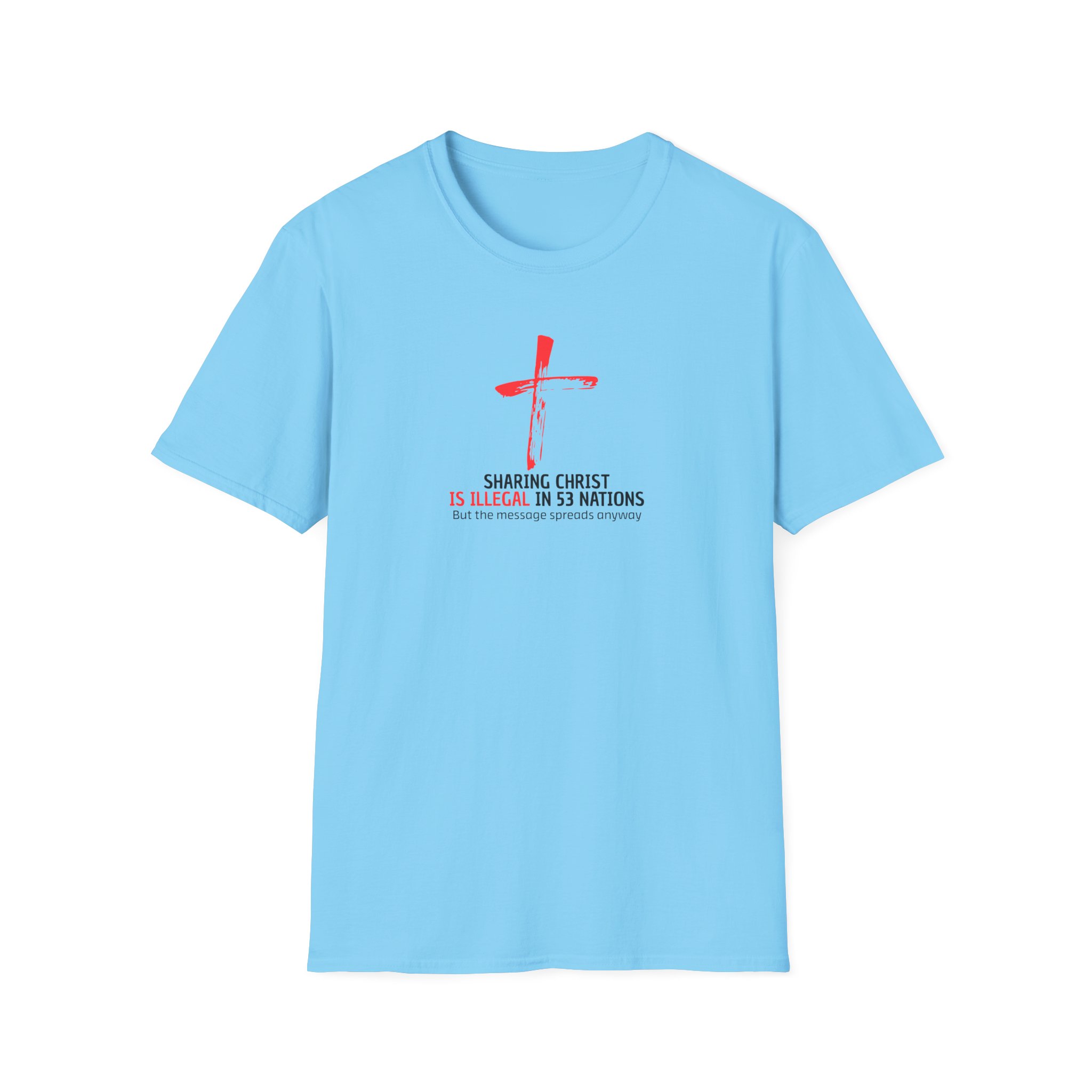 Unisex Christian T-Shirt – The Gospel Spreads in All 53 Restricted Nations - Image 33