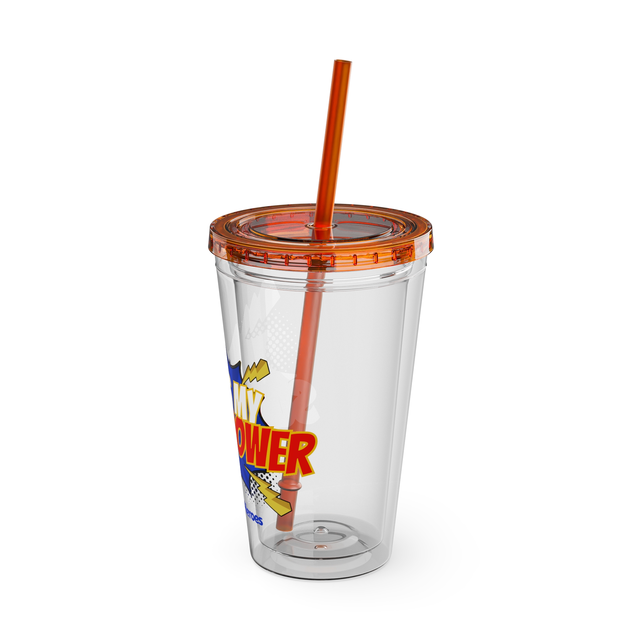 Joy Is My Superpower –Tumbler for Kids | Living Like Heroes - Image 16