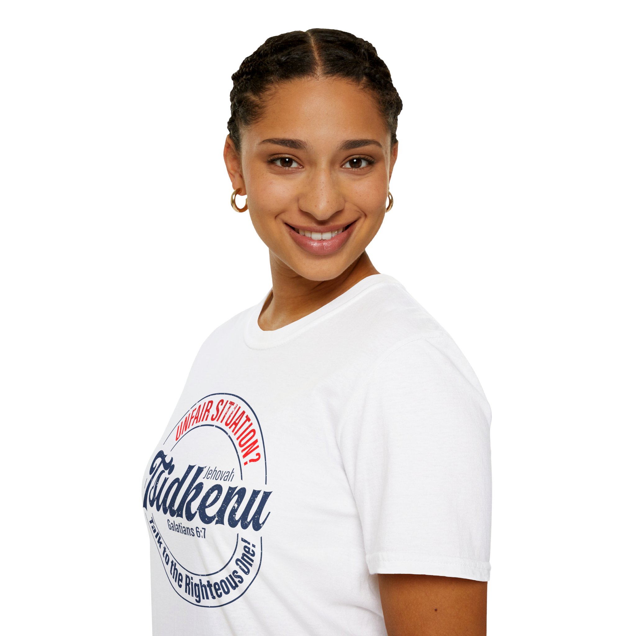 Unisex 'Unfair Situation? Talk to the Righteous One!' Tee – 15 Colors | Jehovah Tsidkenu - Image 9