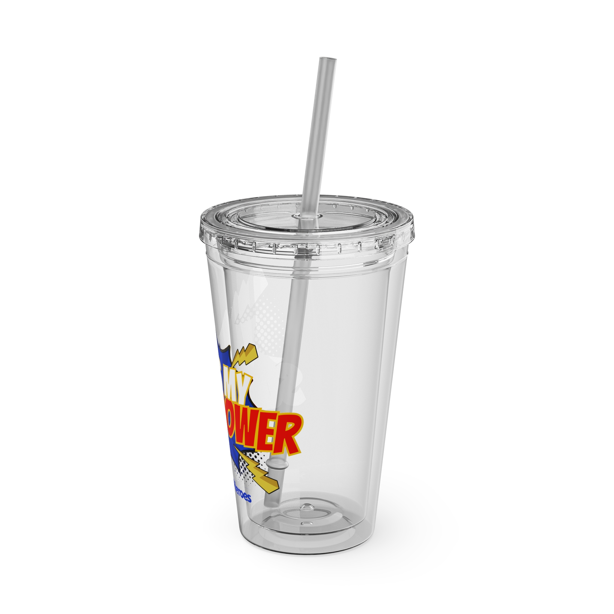 Joy Is My Superpower –Tumbler for Kids | Living Like Heroes - Image 8