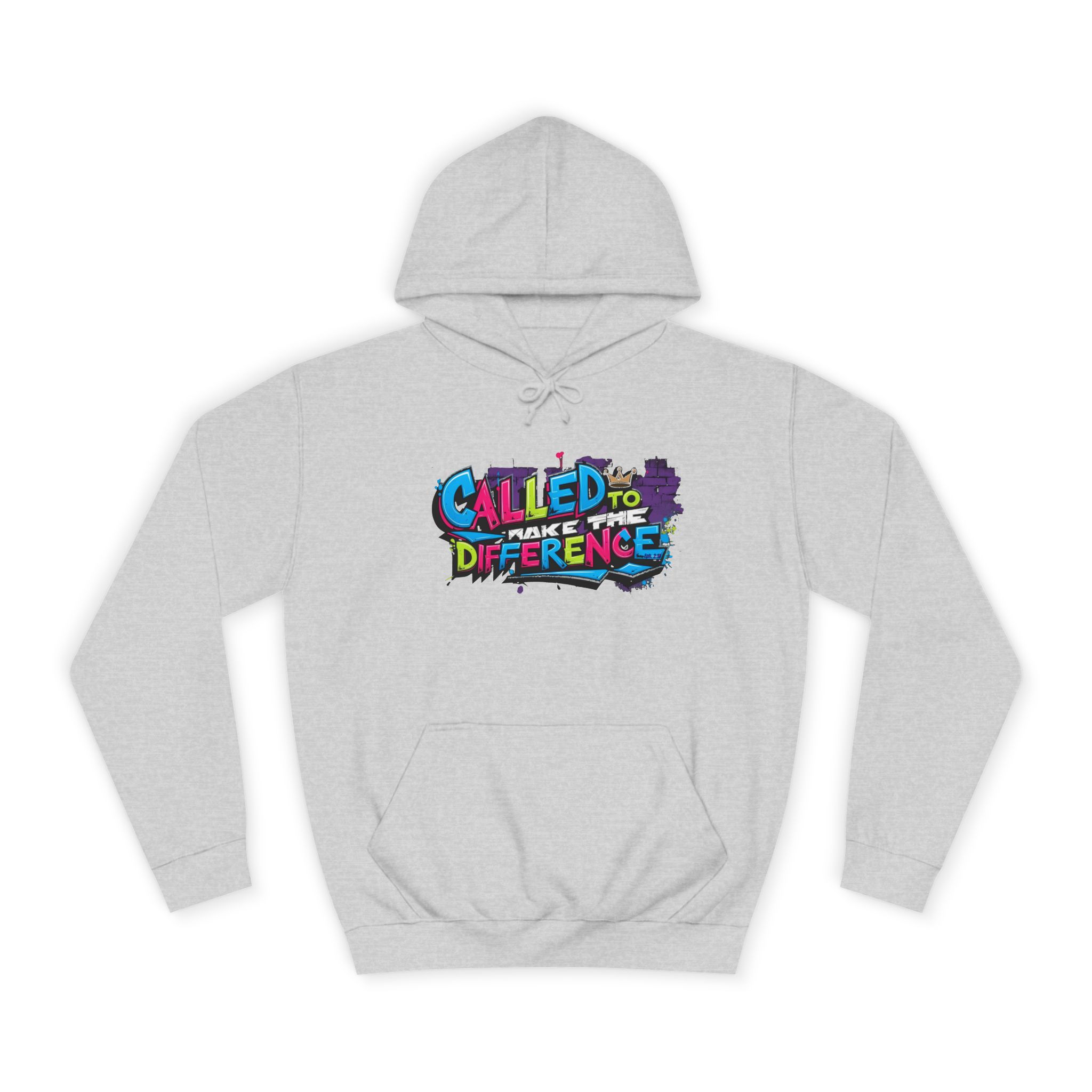 Unisex 'Called to Make a Difference' Hoodie – Bold Graffiti Style, 5 Colors