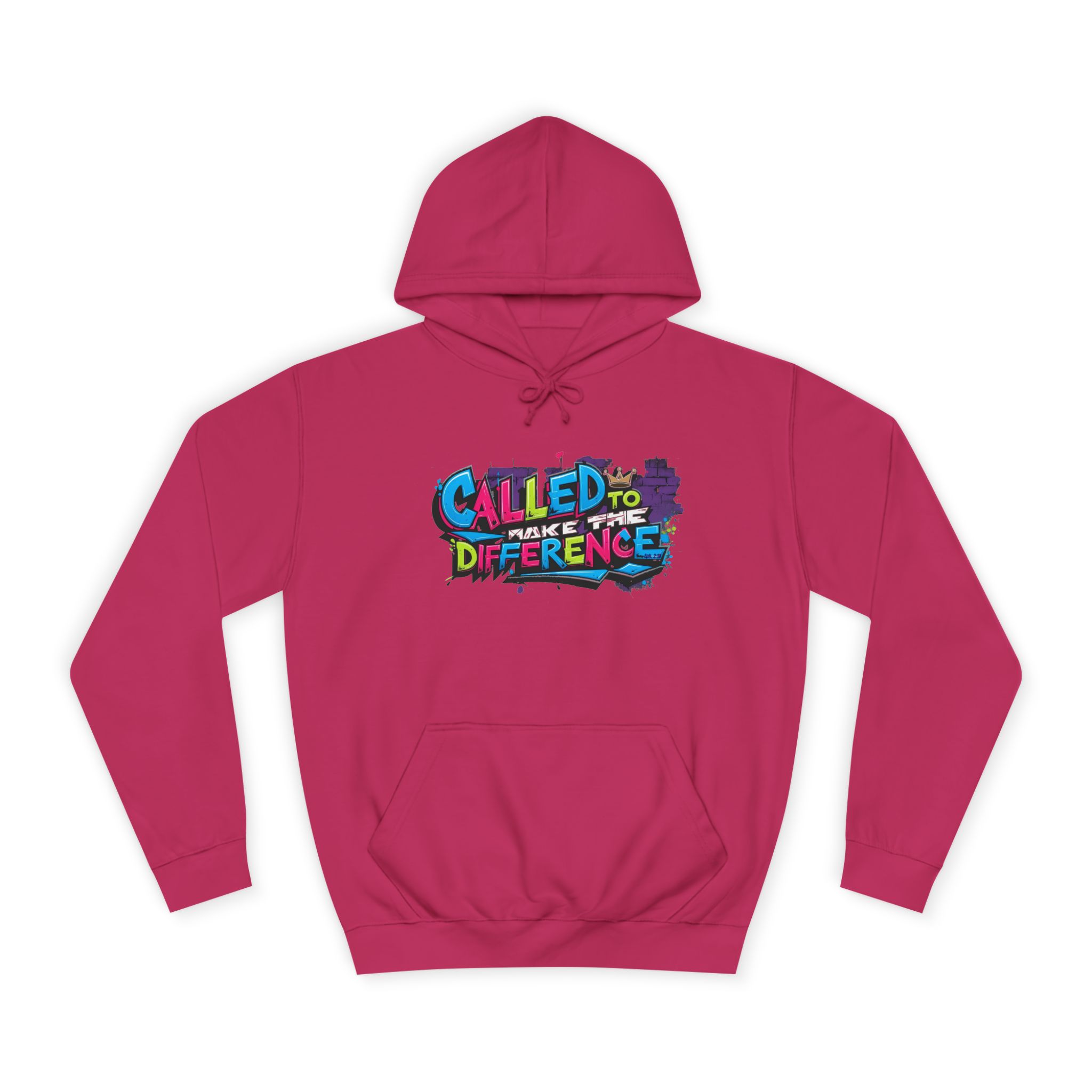 Unisex 'Called to Make a Difference' Hoodie – Bold Graffiti Style, 5 Colors - Image 17