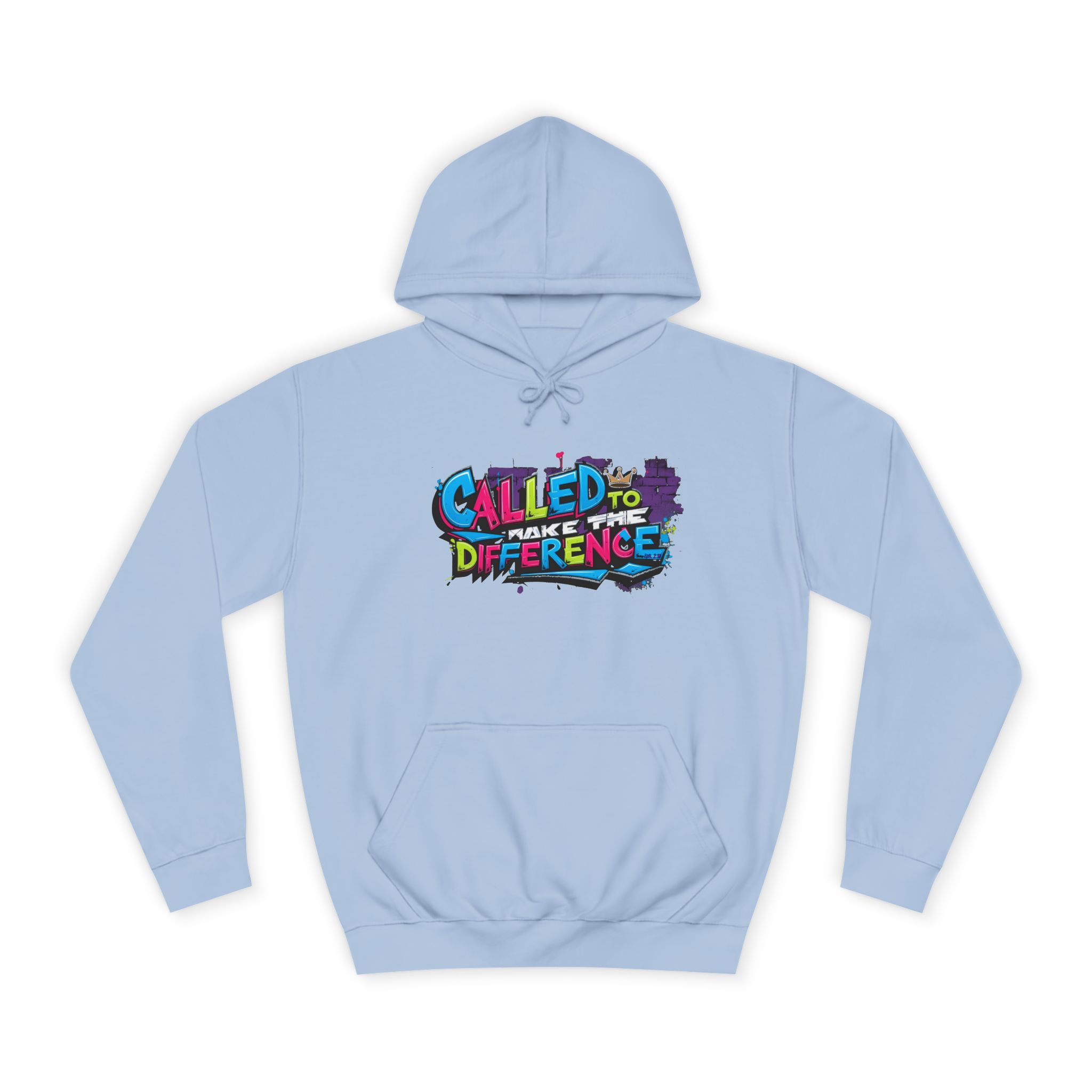 Unisex 'Called to Make a Difference' Hoodie – Bold Graffiti Style, 5 Colors - Image 13