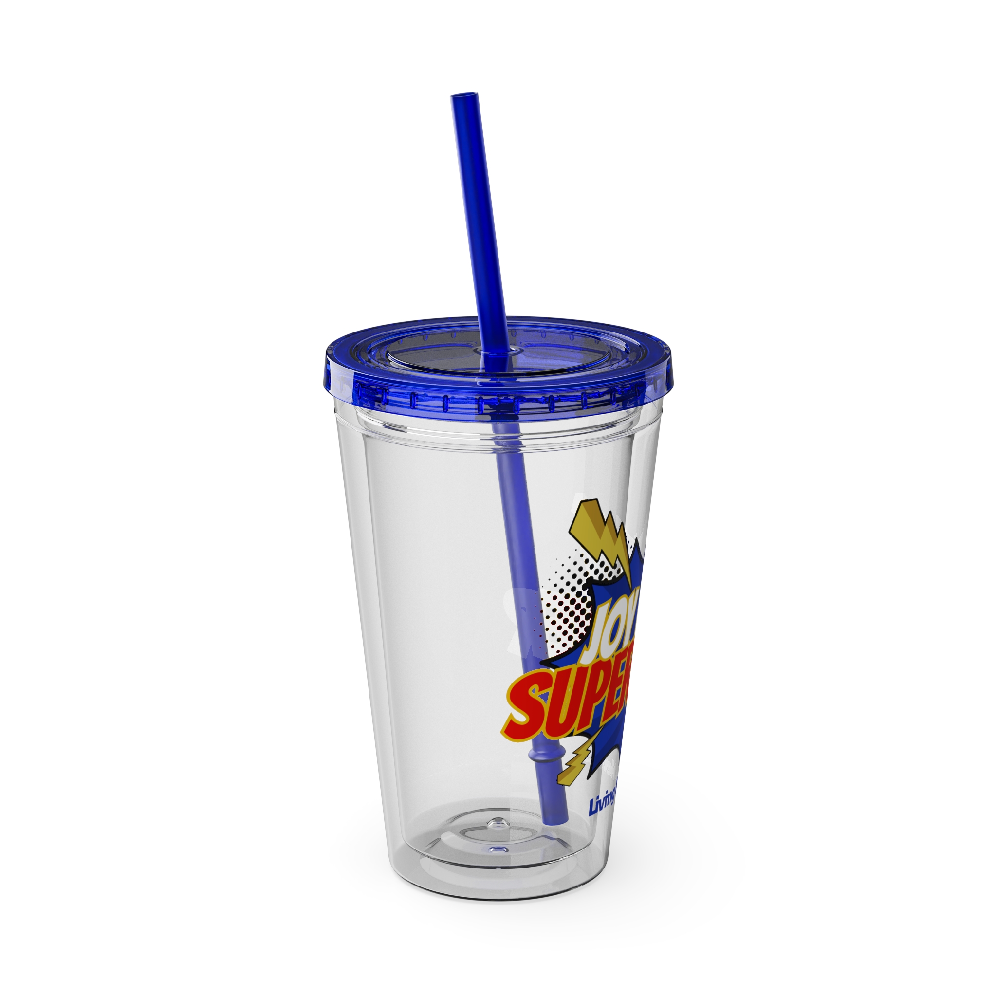 Joy Is My Superpower –Tumbler for Kids | Living Like Heroes - Image 2