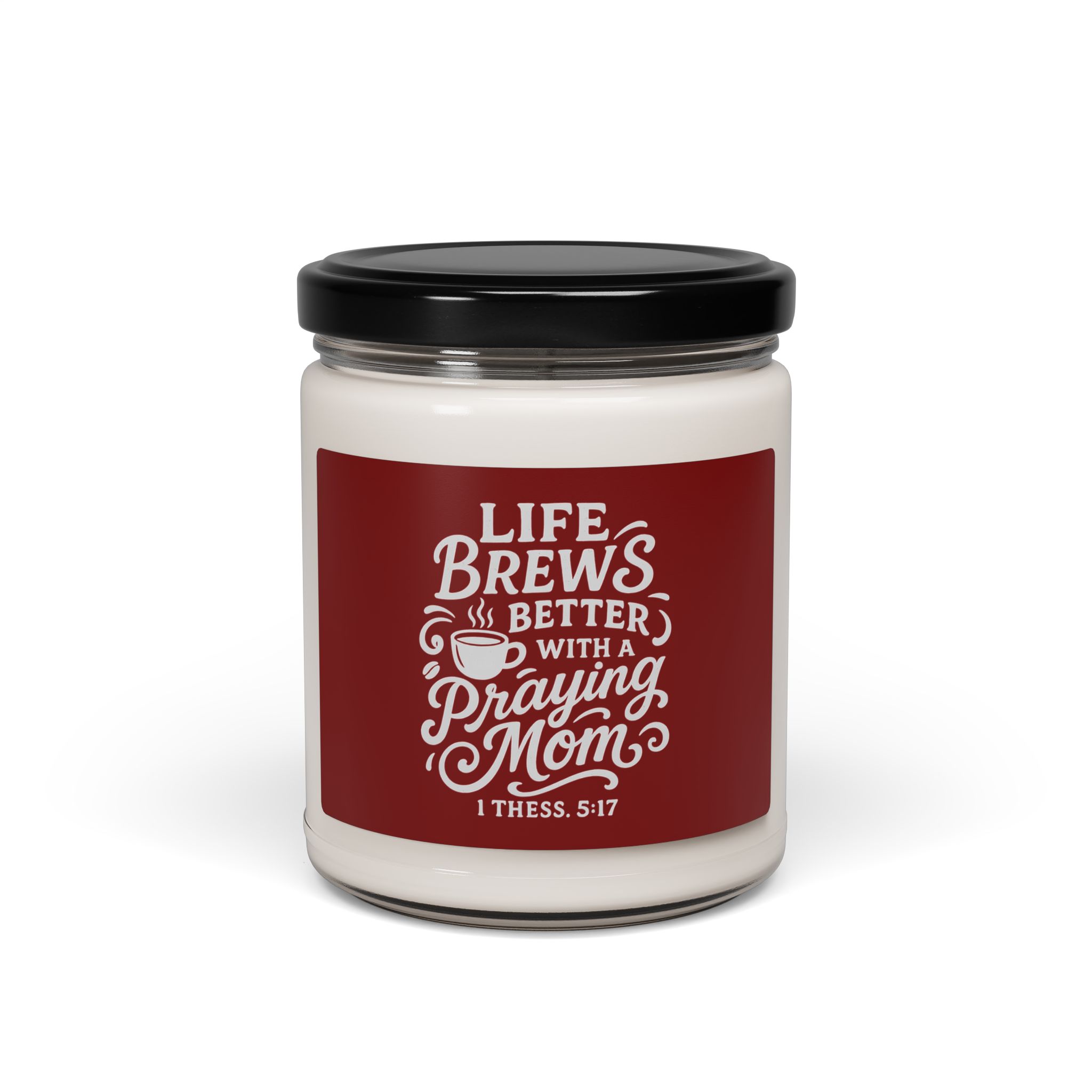 Scented Christian Candle – Life Brews Better with a Praying Mom - Image 29