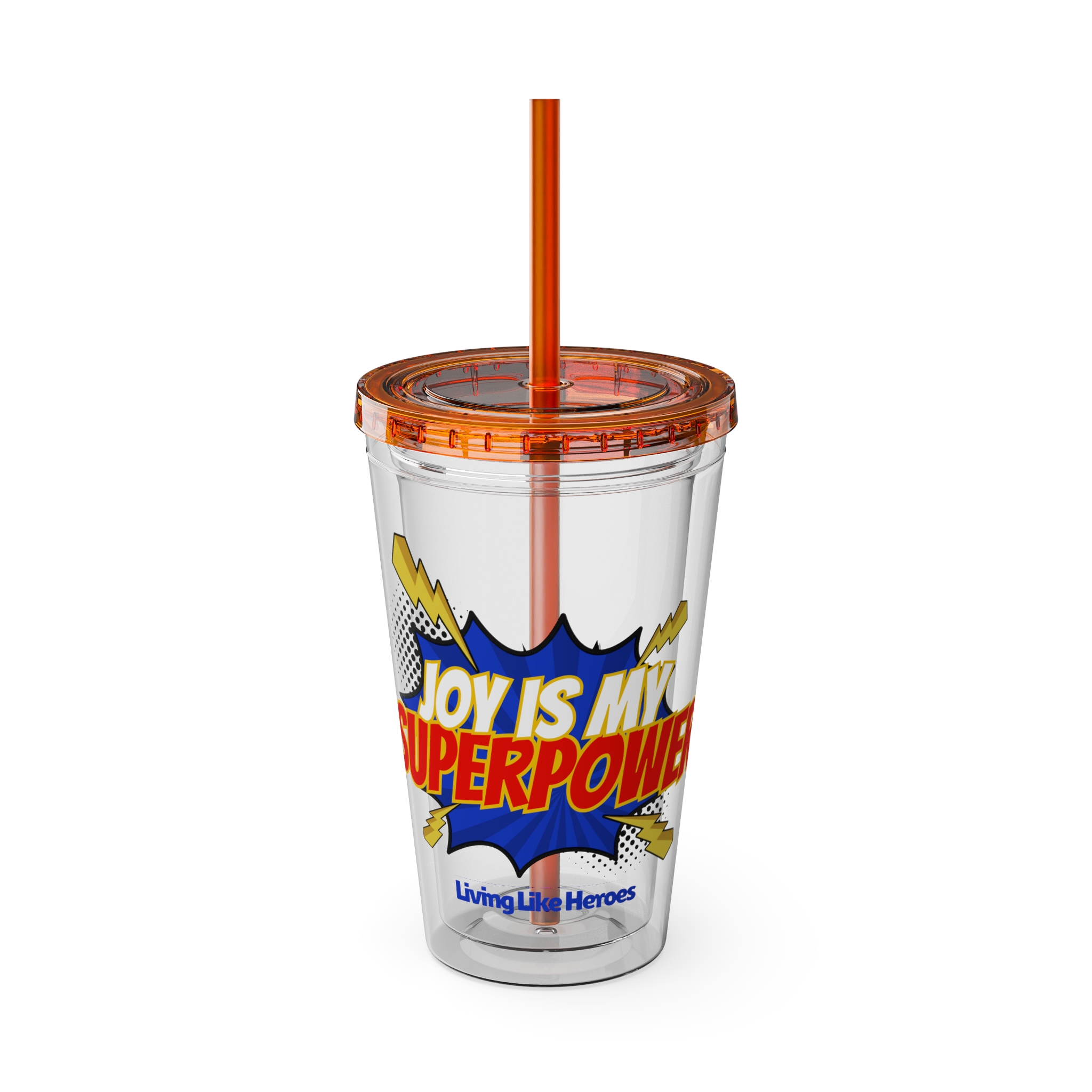 Joy Is My Superpower –Tumbler for Kids | Living Like Heroes - Image 13