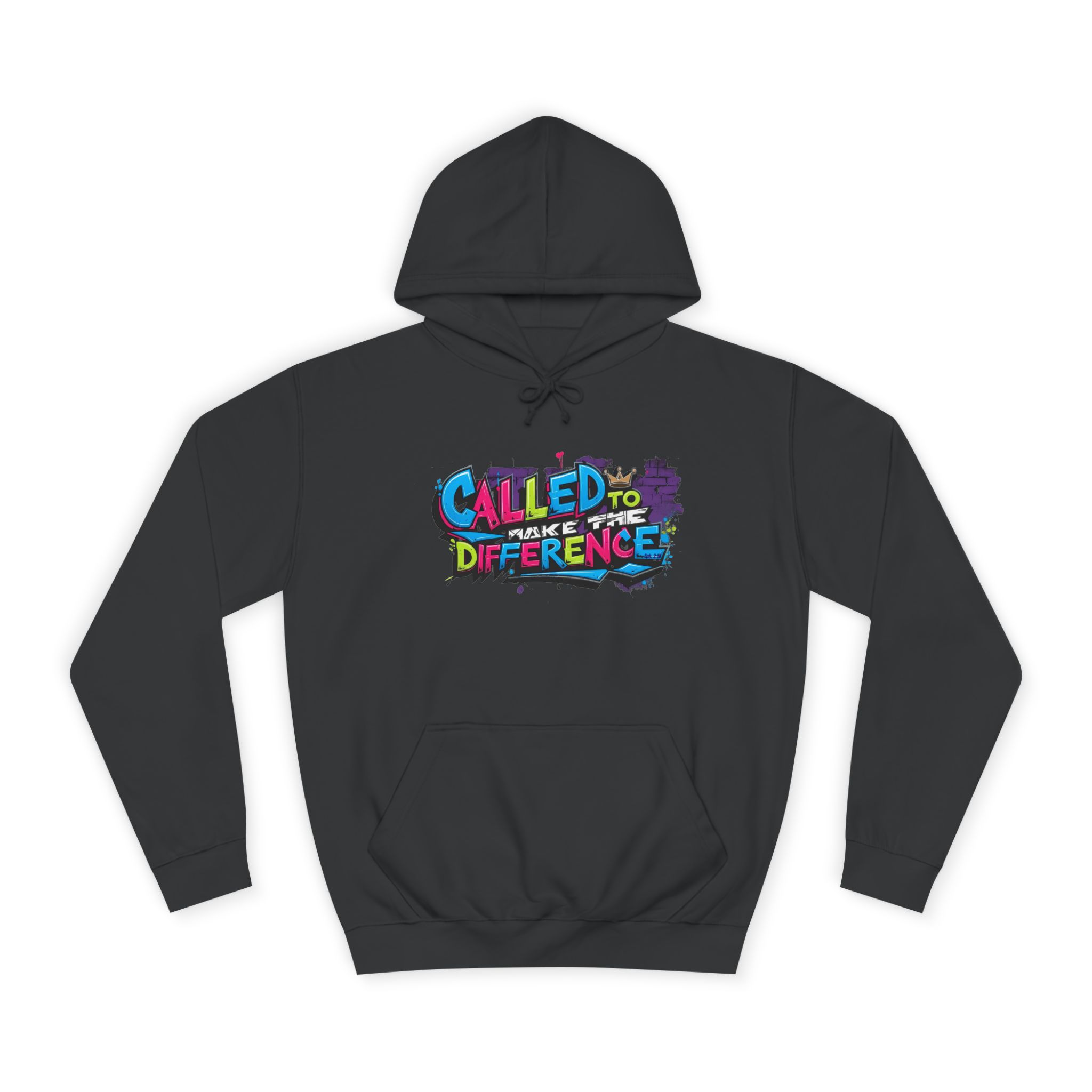 Unisex 'Called to Make a Difference' Hoodie – Bold Graffiti Style, 5 Colors - Image 9