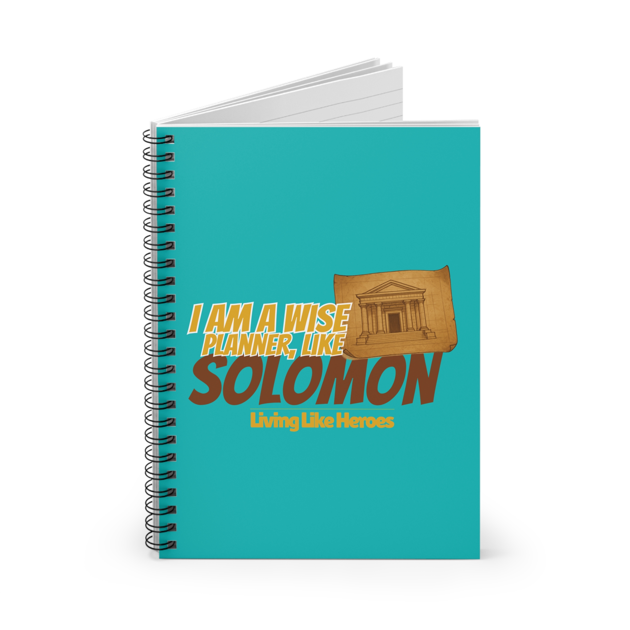 I’m a Wise Planner Like Solomon – Kids Spiral Notebook | Faith Journal