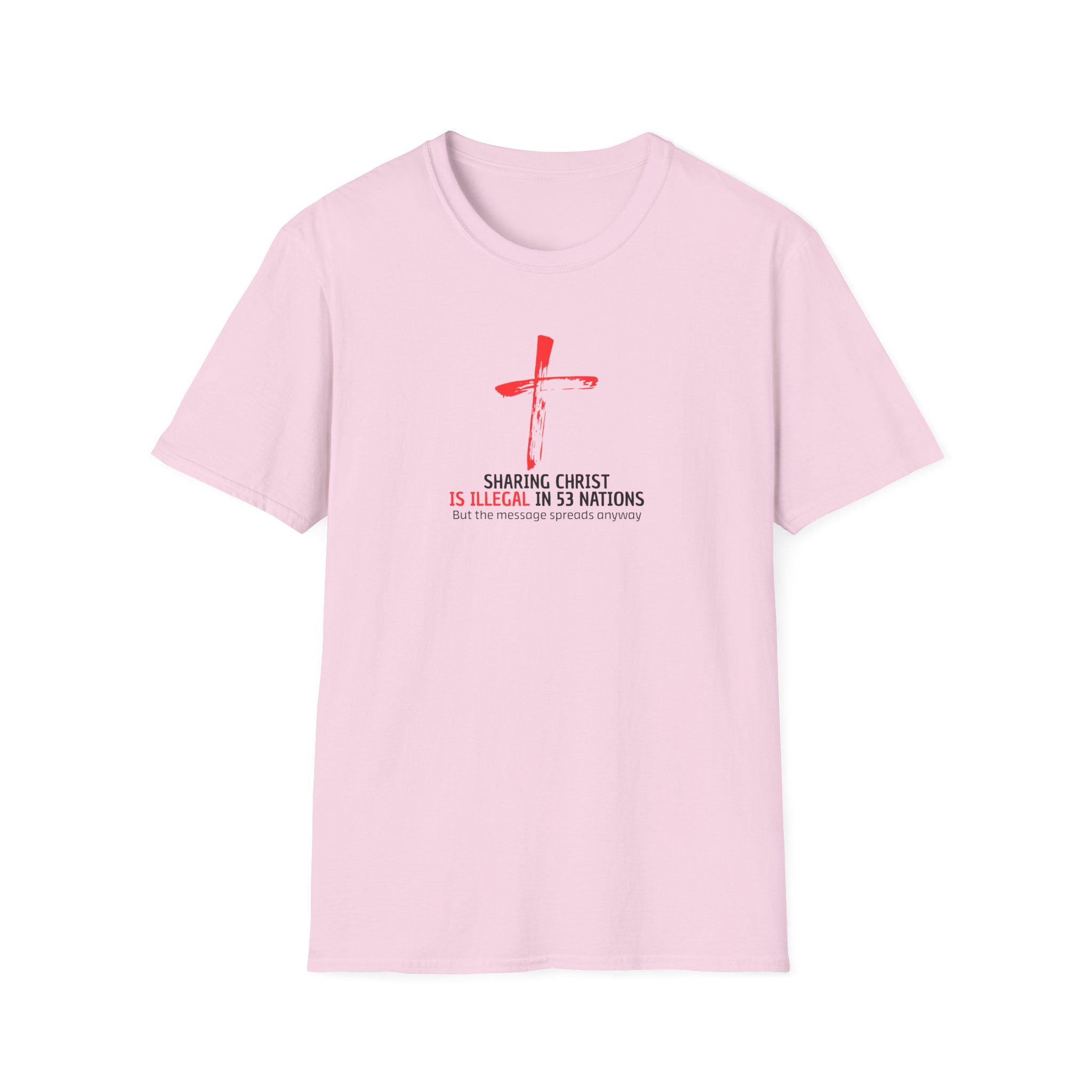 Unisex Christian T-Shirt – The Gospel Spreads in All 53 Restricted Nations - Image 41