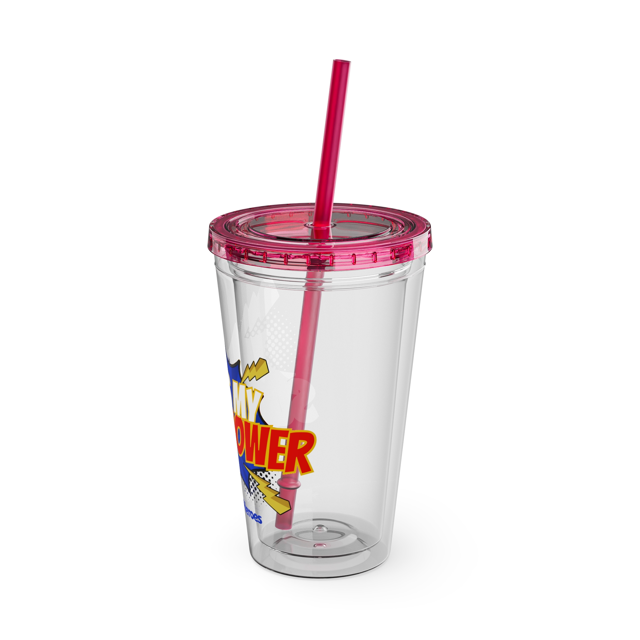 Joy Is My Superpower –Tumbler for Kids | Living Like Heroes - Image 36