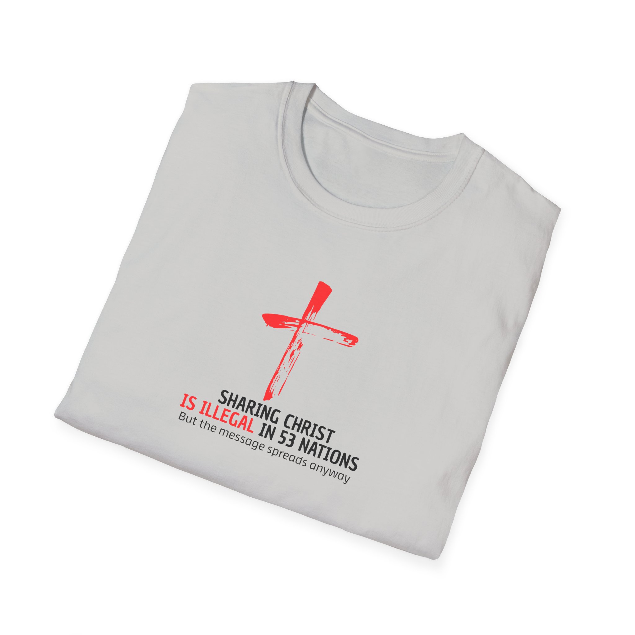 Unisex Christian T-Shirt – The Gospel Spreads in All 53 Restricted Nations - Image 16