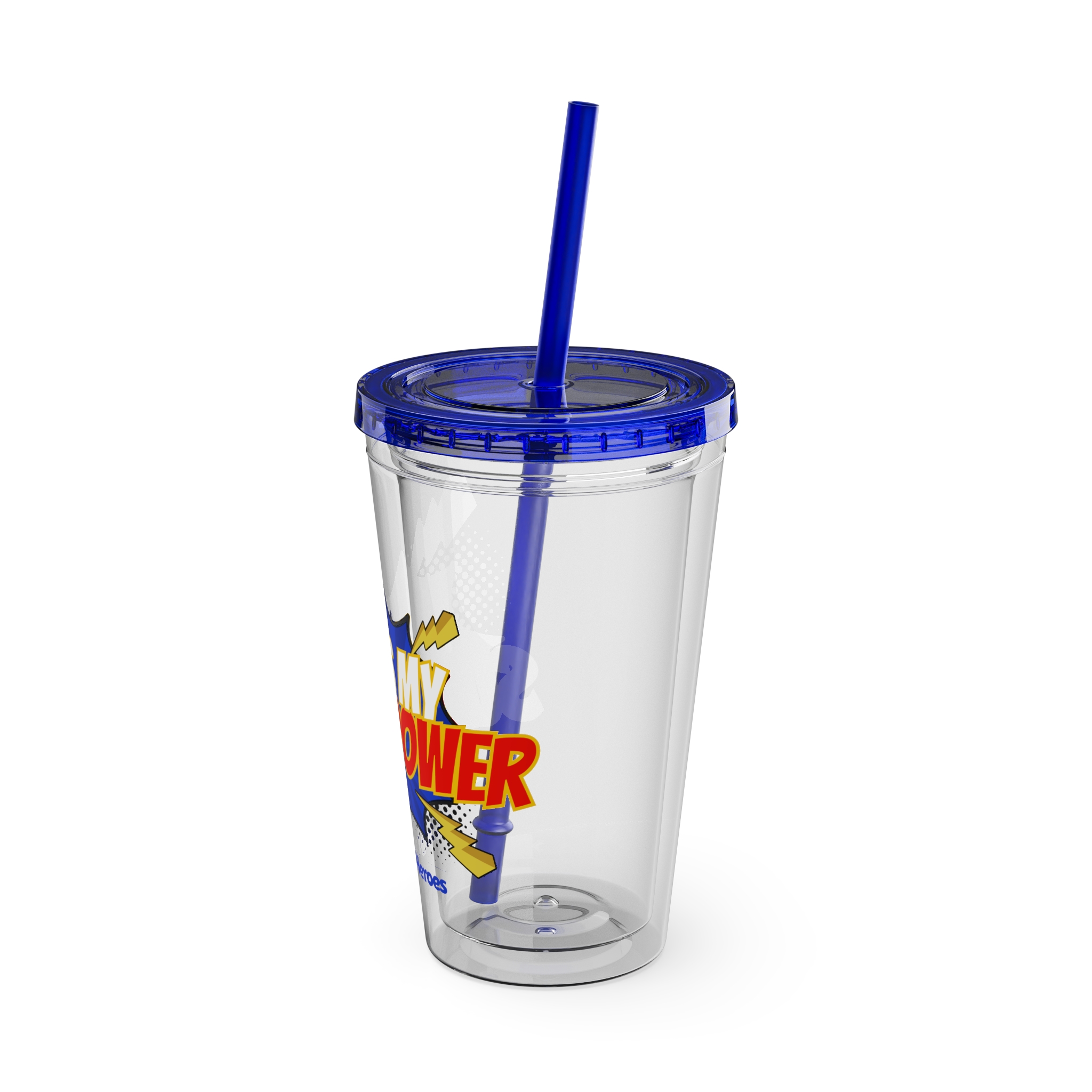 Joy Is My Superpower –Tumbler for Kids | Living Like Heroes - Image 4