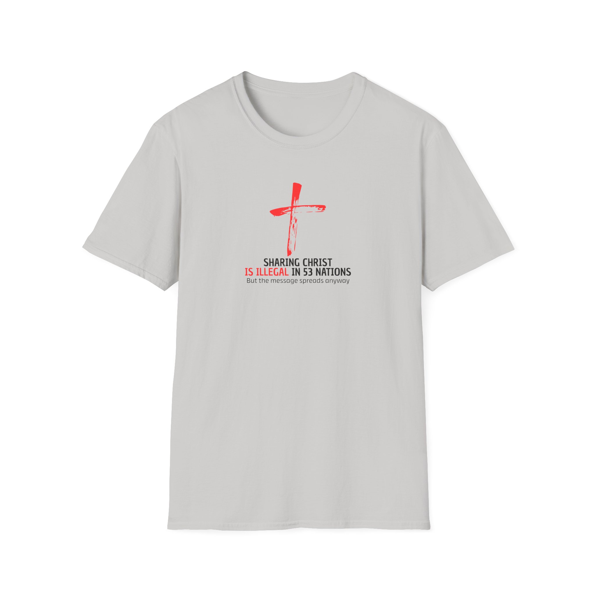 Unisex Christian T-Shirt – The Gospel Spreads in All 53 Restricted Nations - Image 13