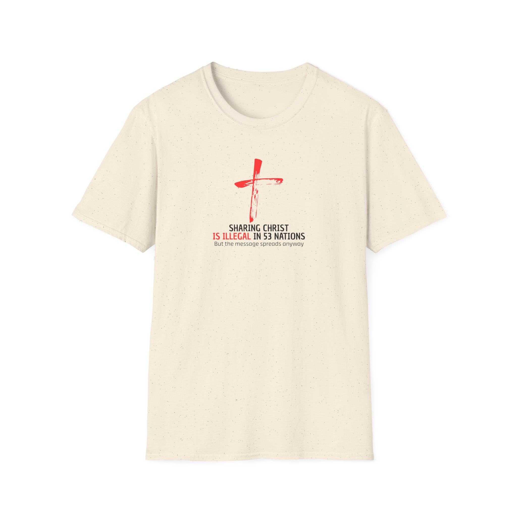 Unisex Christian T-Shirt – The Gospel Spreads in All 53 Restricted Nations - Image 21