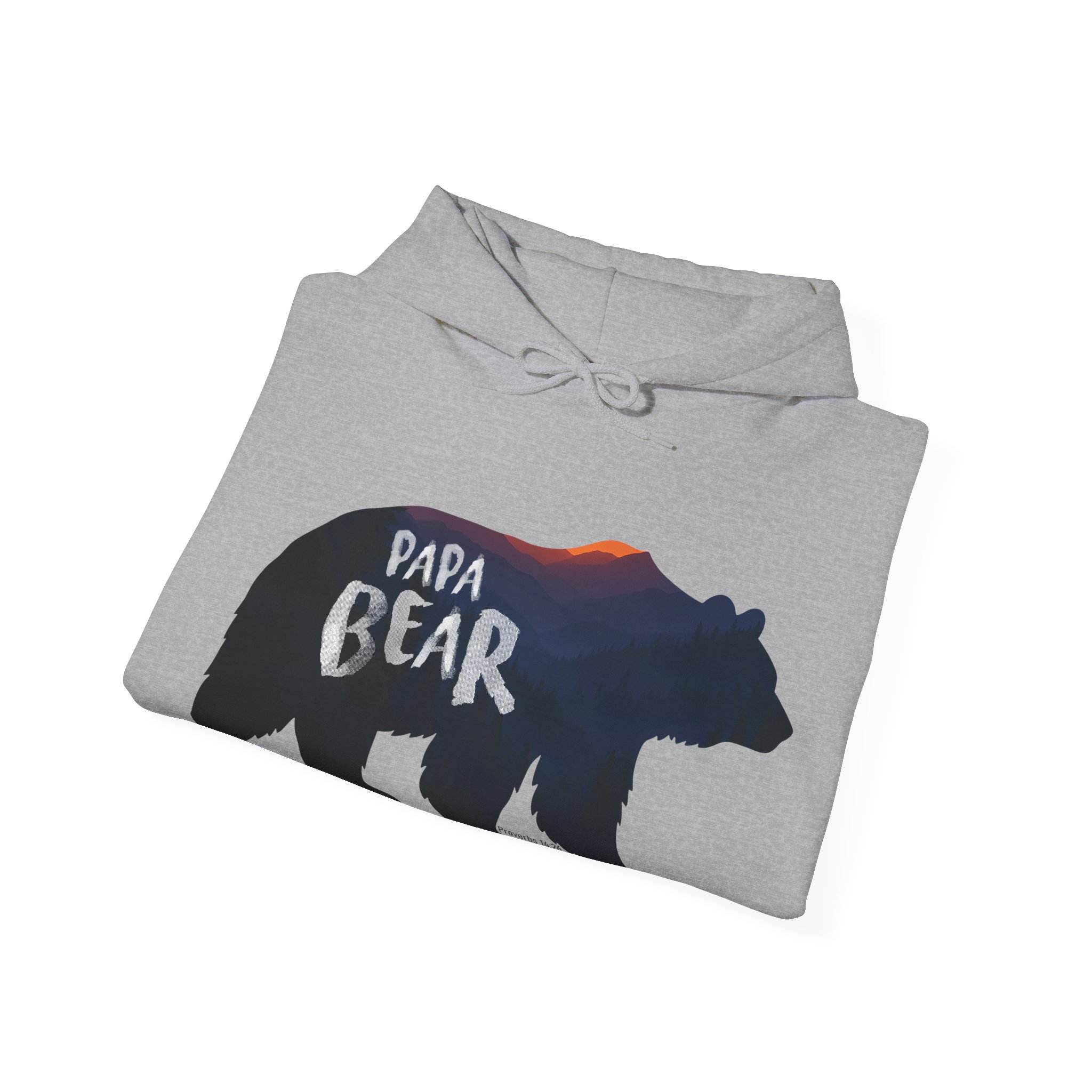 Papa Bear Christian Hoodie – Faith-Inspired Gift for Strong, Loving Dads - Image 19