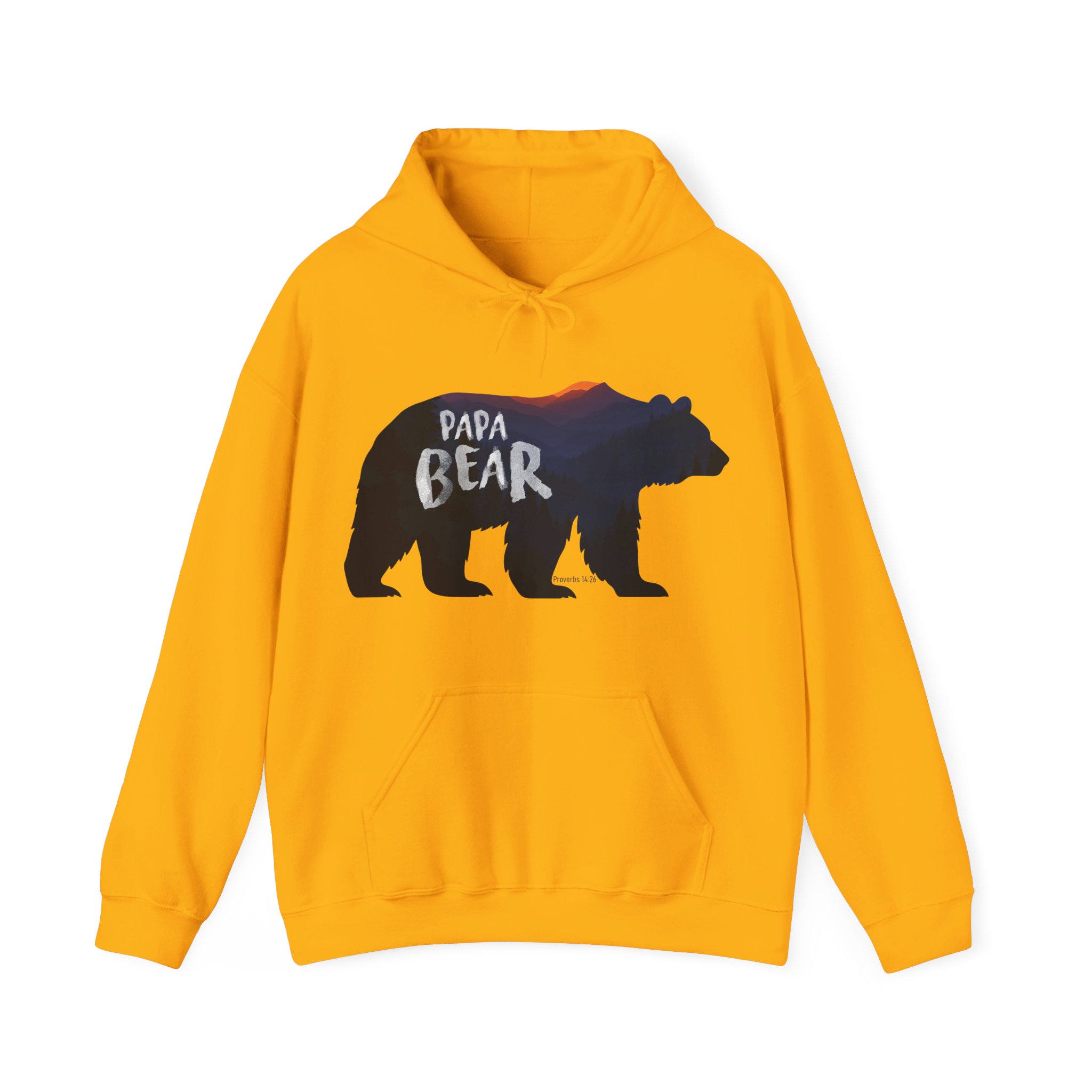 Papa Bear Christian Hoodie – Faith-Inspired Gift for Strong, Loving Dads - Image 20
