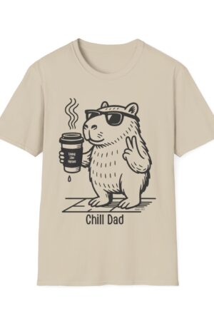 Chill Dad Christian T-Shirt – Funny Faith Tee for Relaxed Fathers