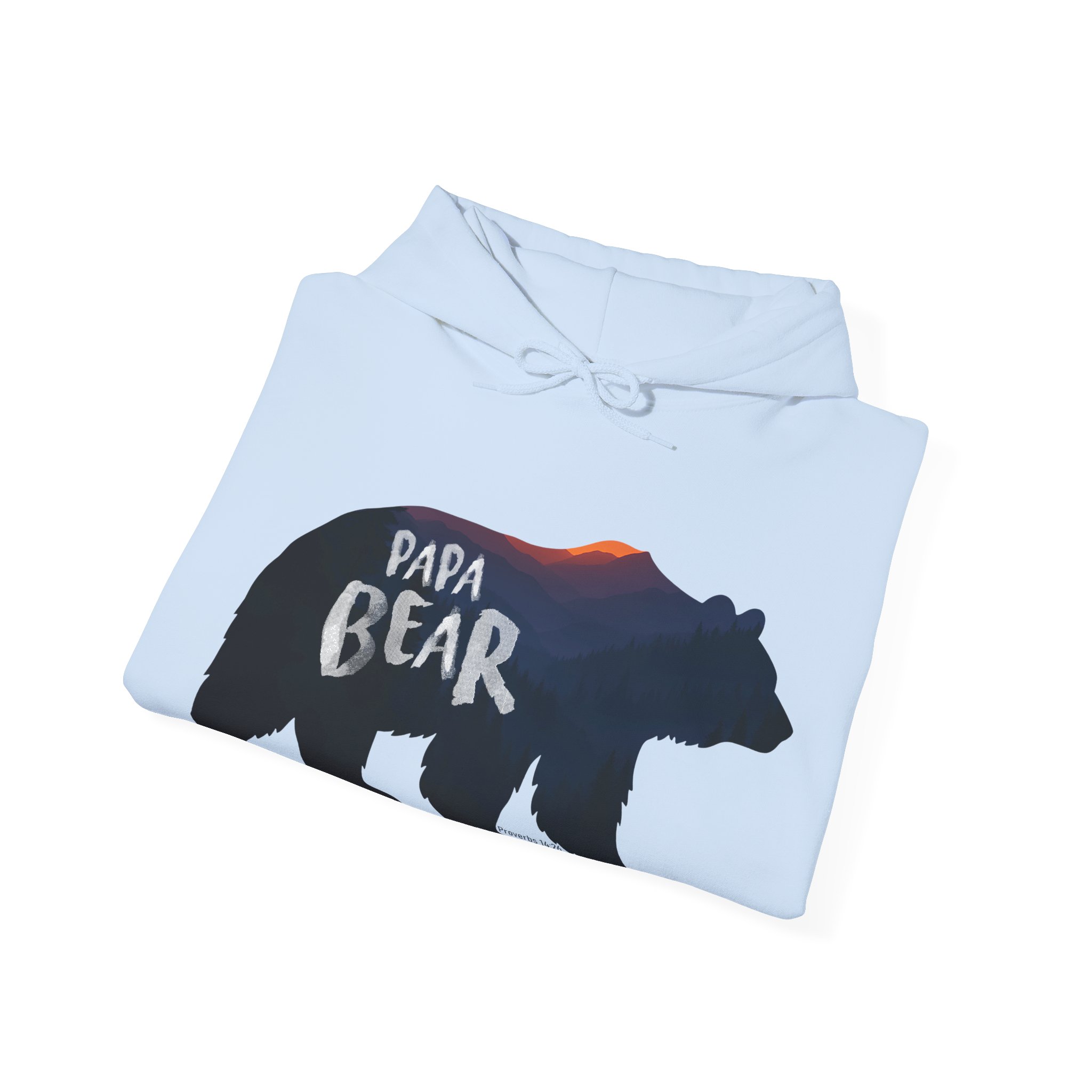 Papa Bear Christian Hoodie – Faith-Inspired Gift for Strong, Loving Dads - Image 31