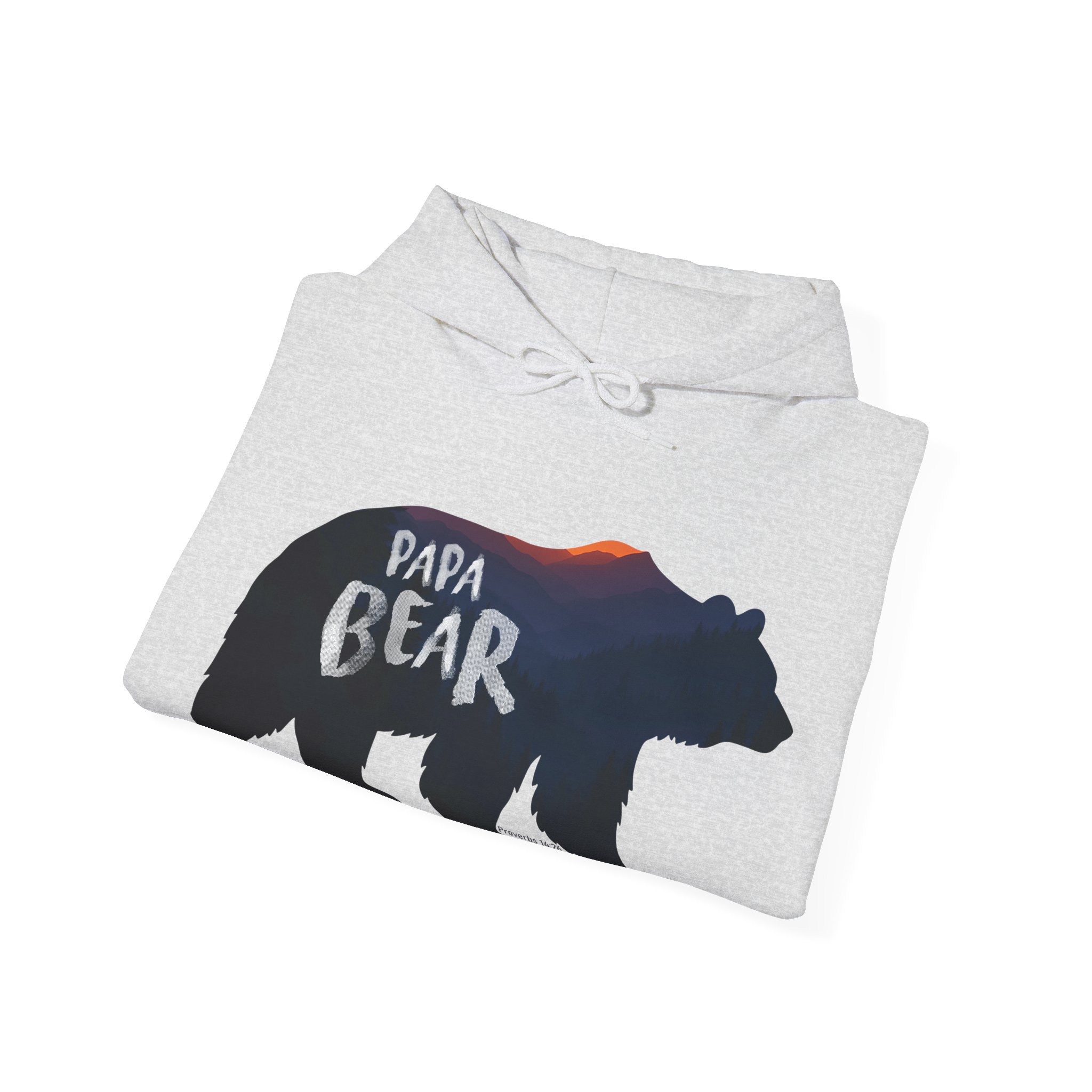 Papa Bear Christian Hoodie – Faith-Inspired Gift for Strong, Loving Dads - Image 4