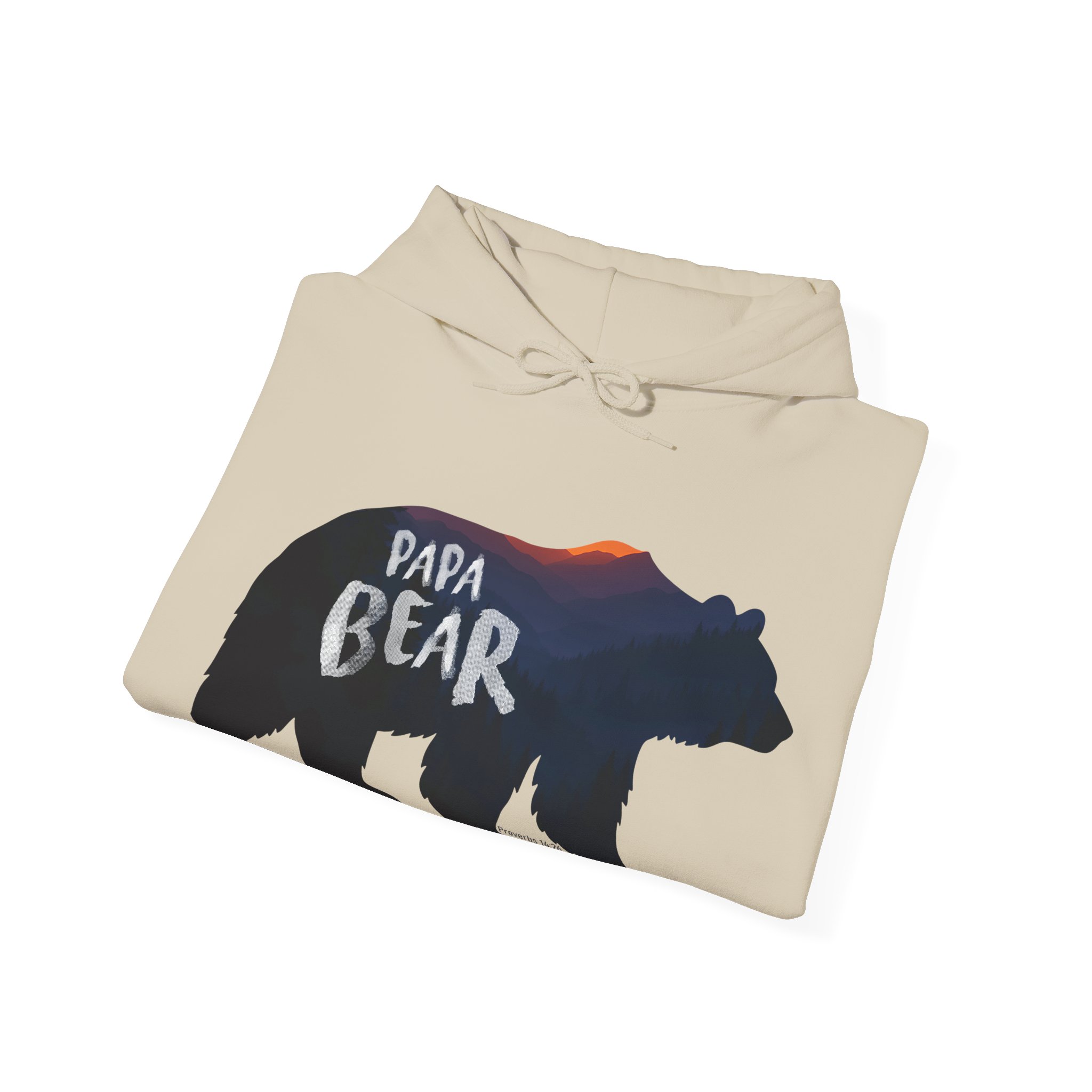 Papa Bear Christian Hoodie – Faith-Inspired Gift for Strong, Loving Dads - Image 15