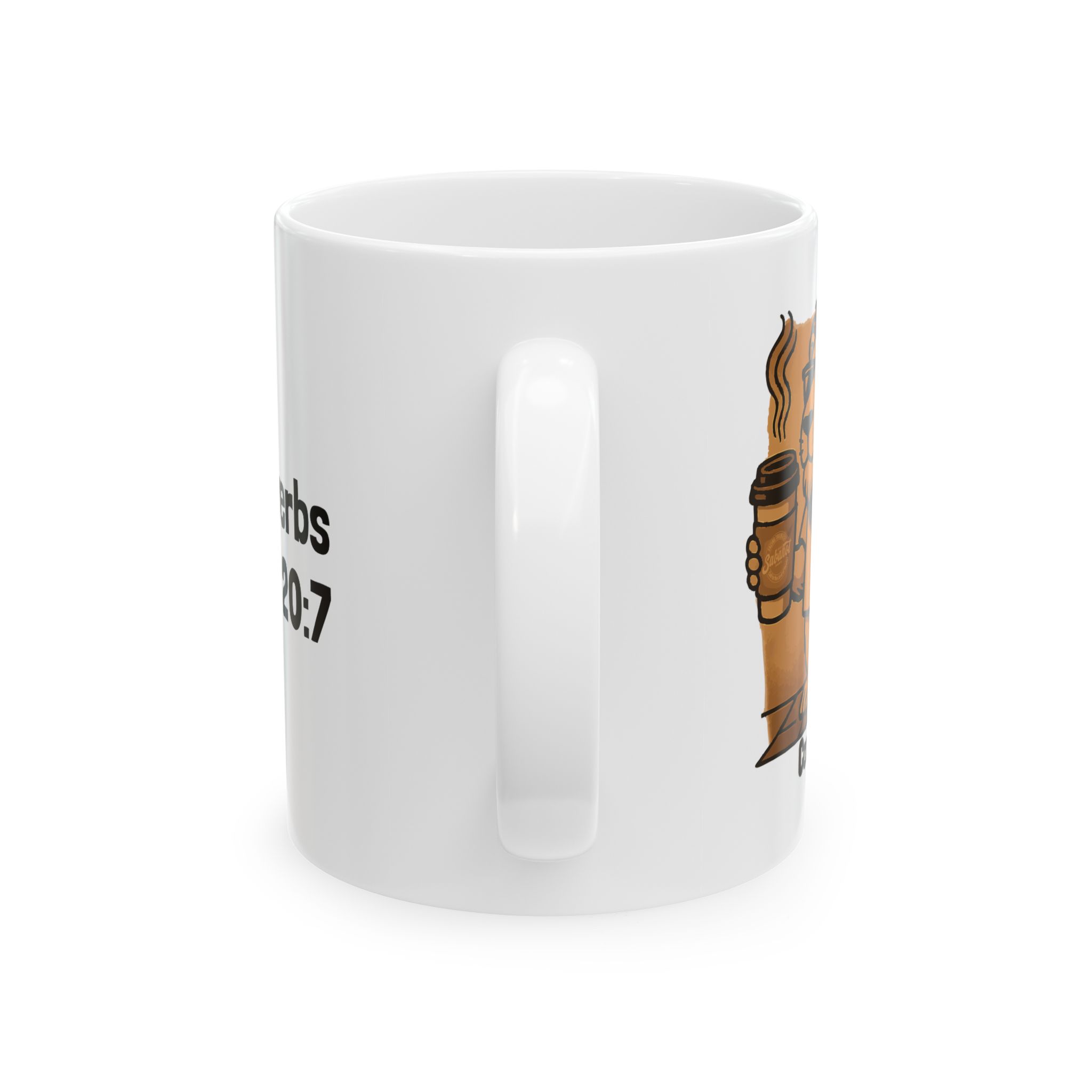 Cool Dad Christian Mug – Proverbs 20:7 Funny Gift for Faith-Filled Fathers - Image 3