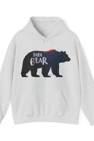 Papa Bear Christian Hoodie – Faith-Inspired Gift for Strong, Loving Dads