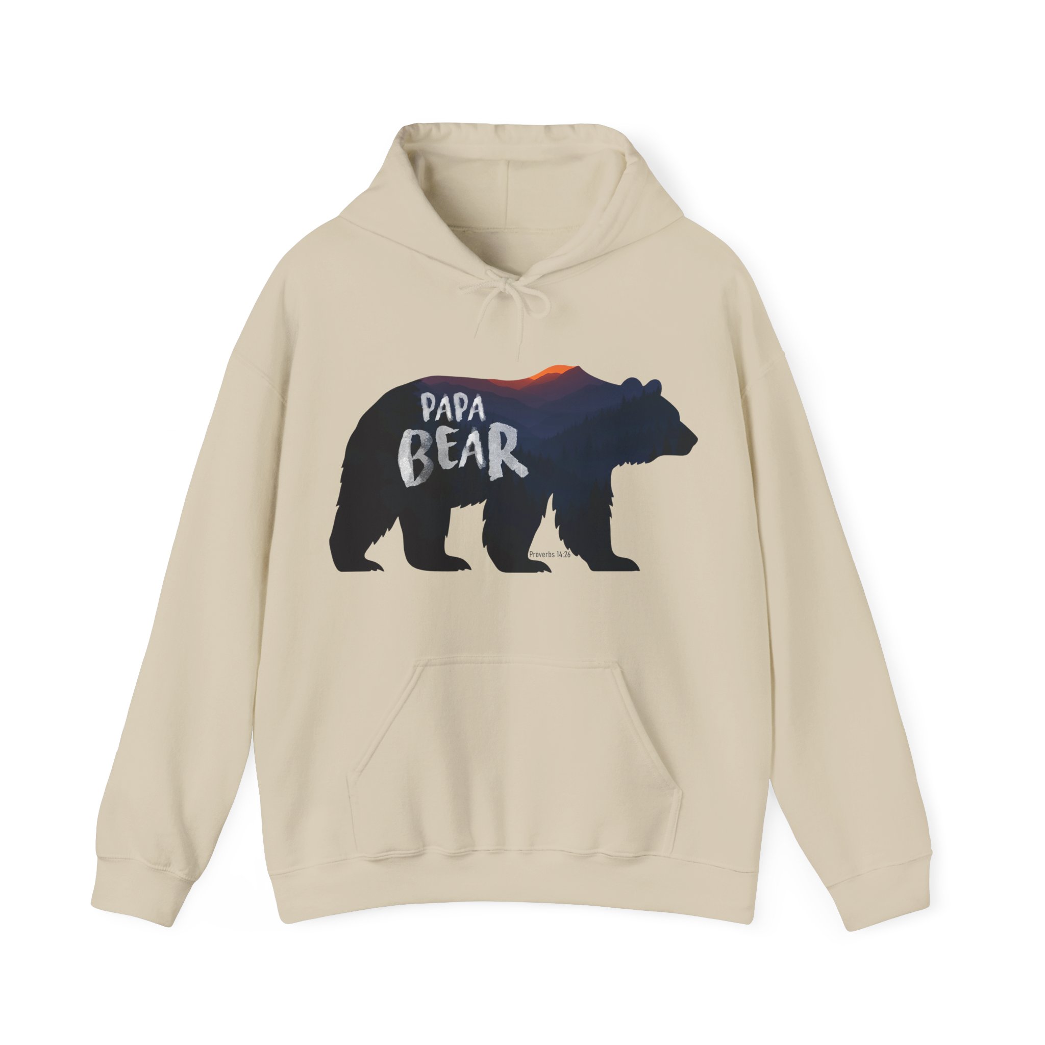 Papa Bear Christian Hoodie – Faith-Inspired Gift for Strong, Loving Dads - Image 12