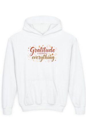 Gratitude Changes Everything – Youth Christian Hoodie