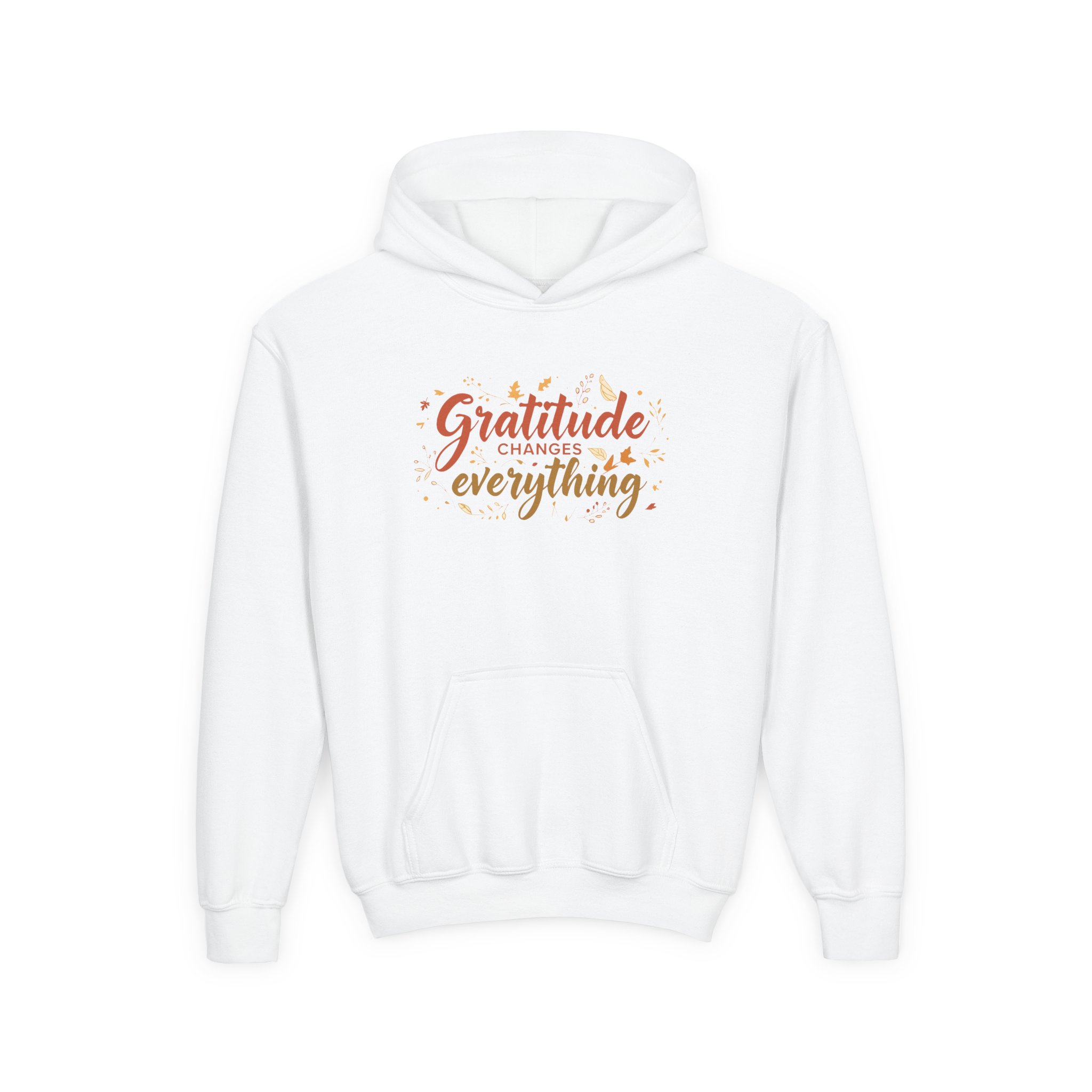 Gratitude Changes Everything – Youth Christian Hoodie