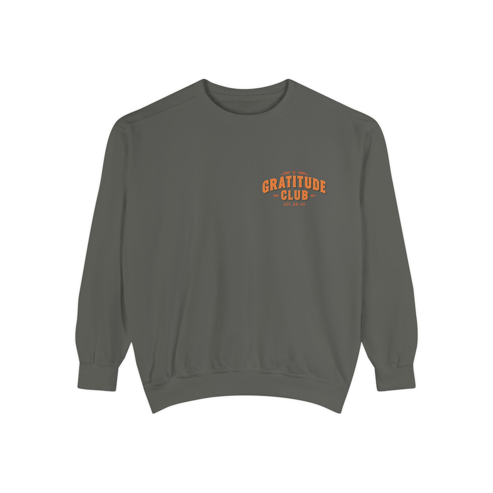 Gratitude Club Christian Sweatshirt – Faith-Inspired Fall Comfort - Image 7