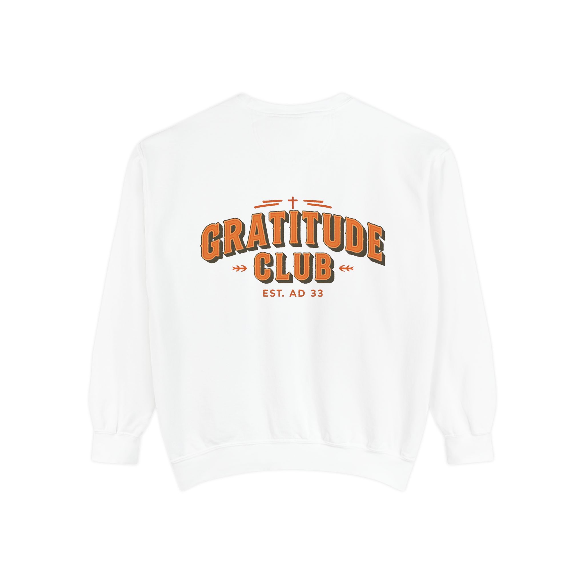 Gratitude Club Christian Sweatshirt – Faith-Inspired Fall Comfort - Image 6