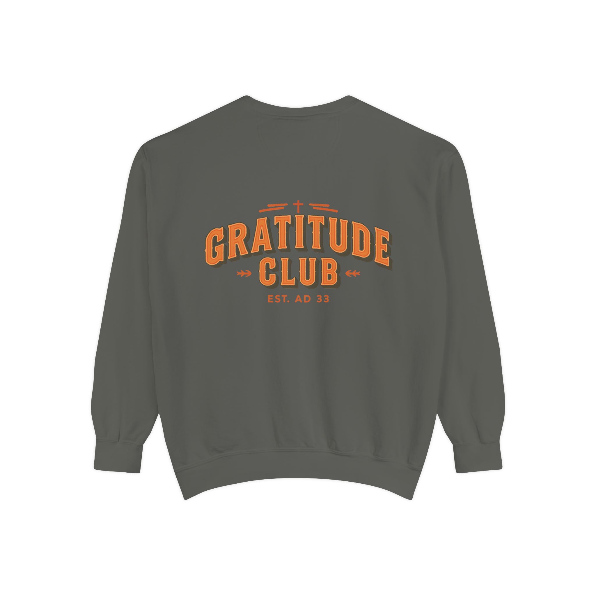 Gratitude Club Christian Sweatshirt – Faith-Inspired Fall Comfort - Image 10